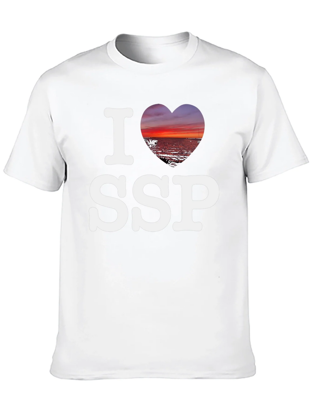 I Heart SSP T-Shirt - Sunset Beach Design product image 9