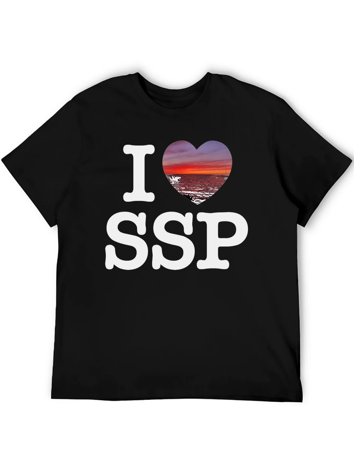 I Heart SSP T-Shirt - Sunset Beach Design product image 5