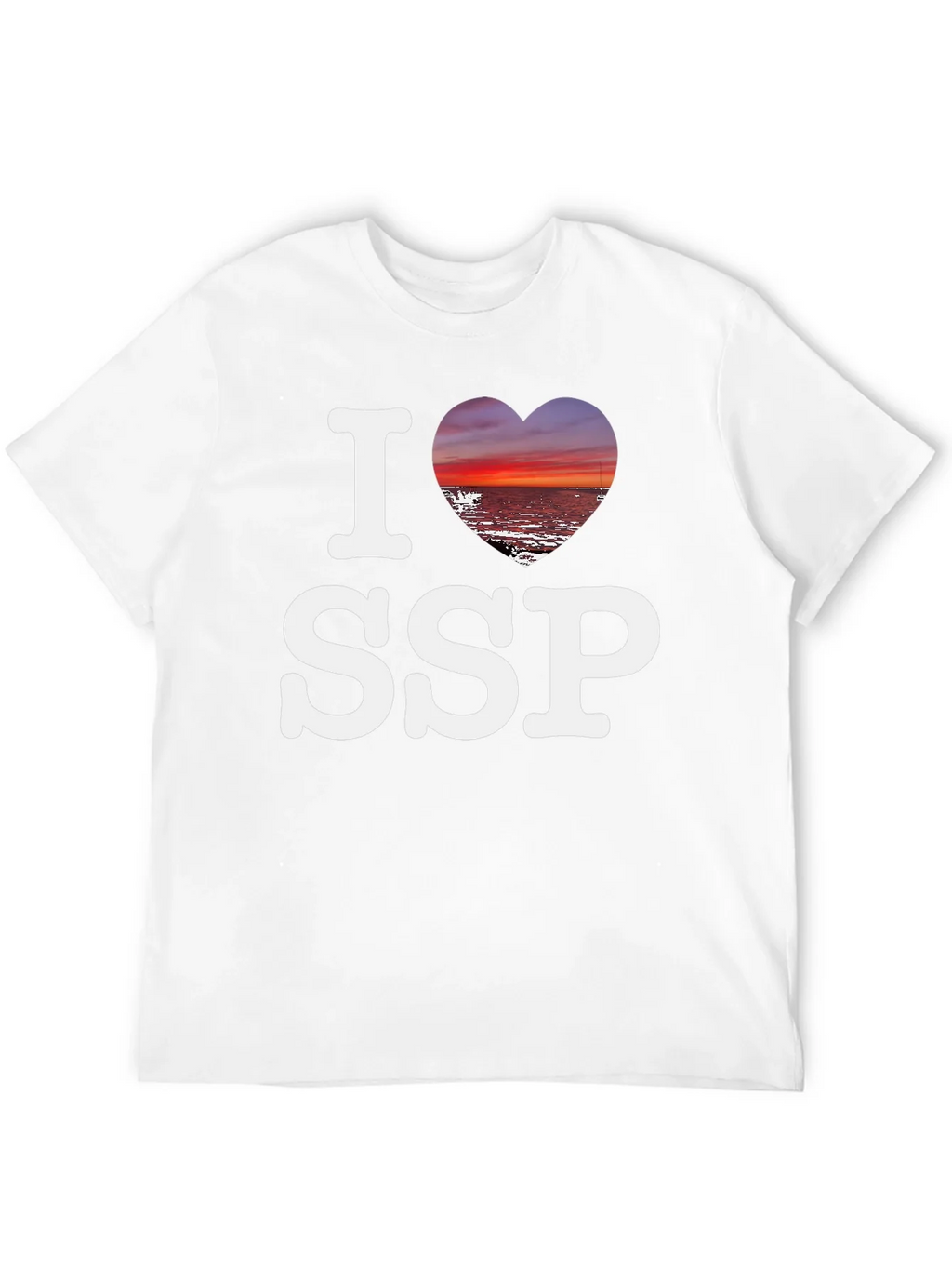 I Heart SSP T-Shirt - Sunset Beach Design product image 11
