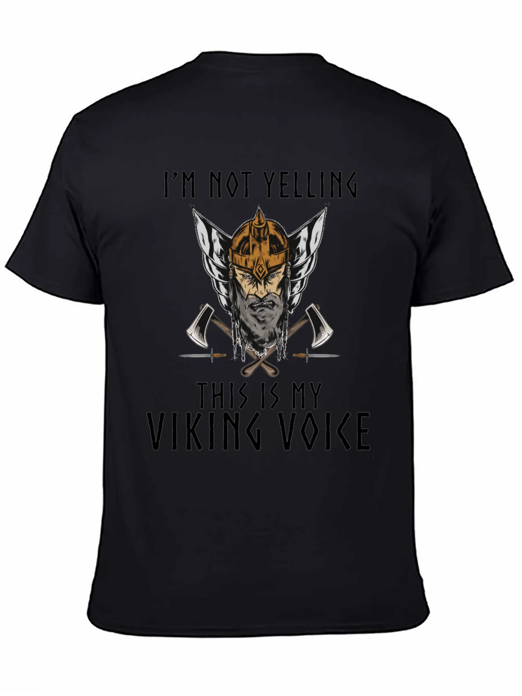 Viking Voice T-Shirt - Nordic Warrior Graphic Tee product image 4