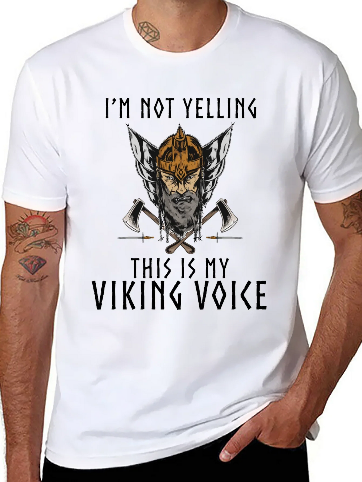 Viking Voice T-Shirt - Nordic Warrior Graphic Tee product image 7