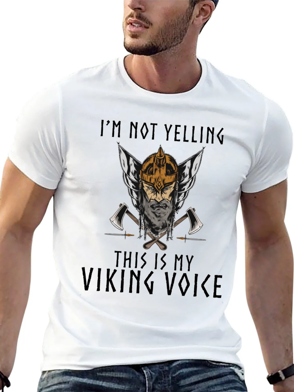 Viking Voice T-Shirt - Nordic Warrior Graphic Tee product image 12