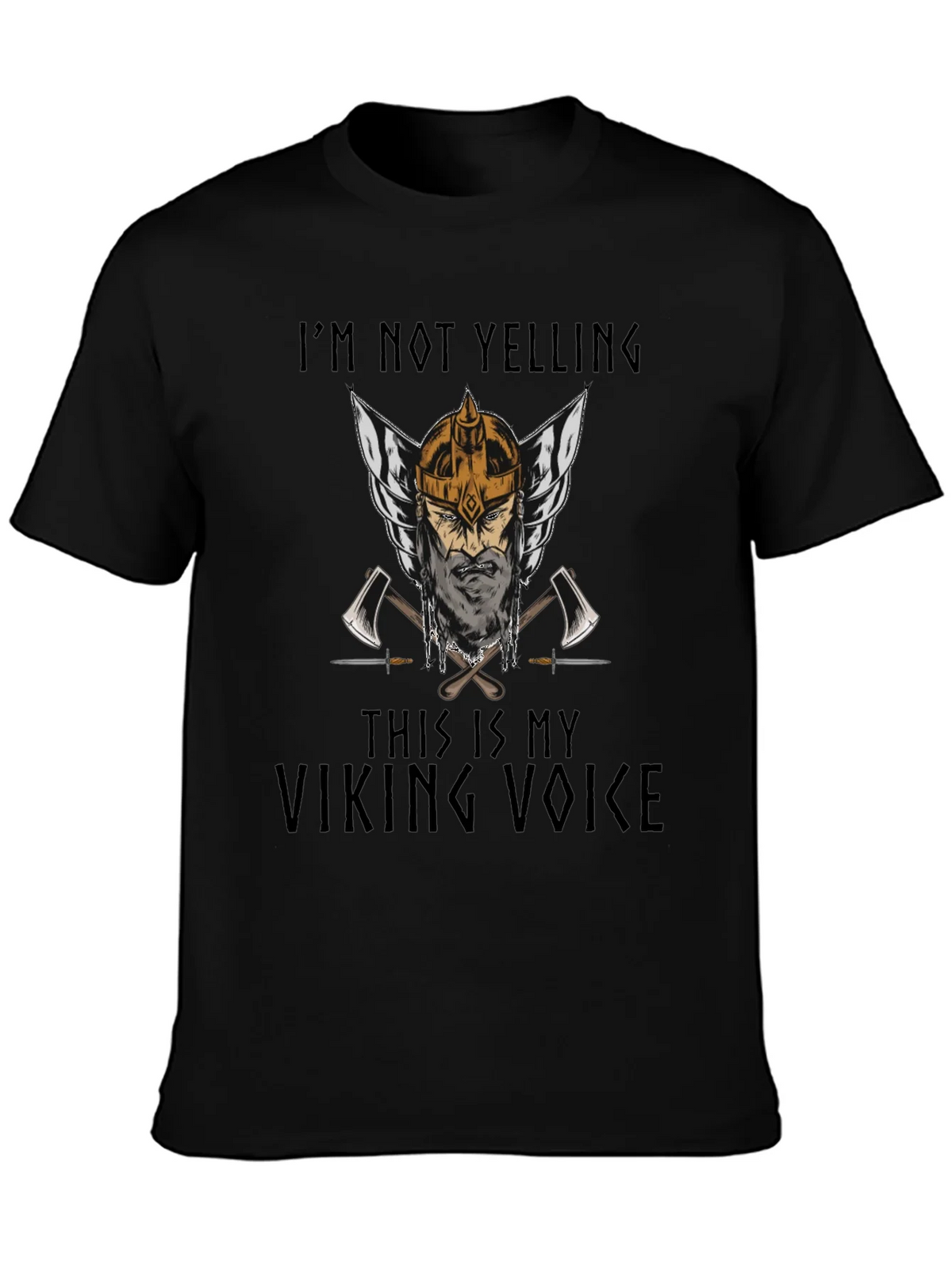 Viking Voice T-Shirt - Nordic Warrior Graphic Tee product image 3