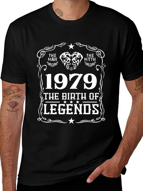 1979 Birthday T-Shirt: The Birth of Legends product image 1