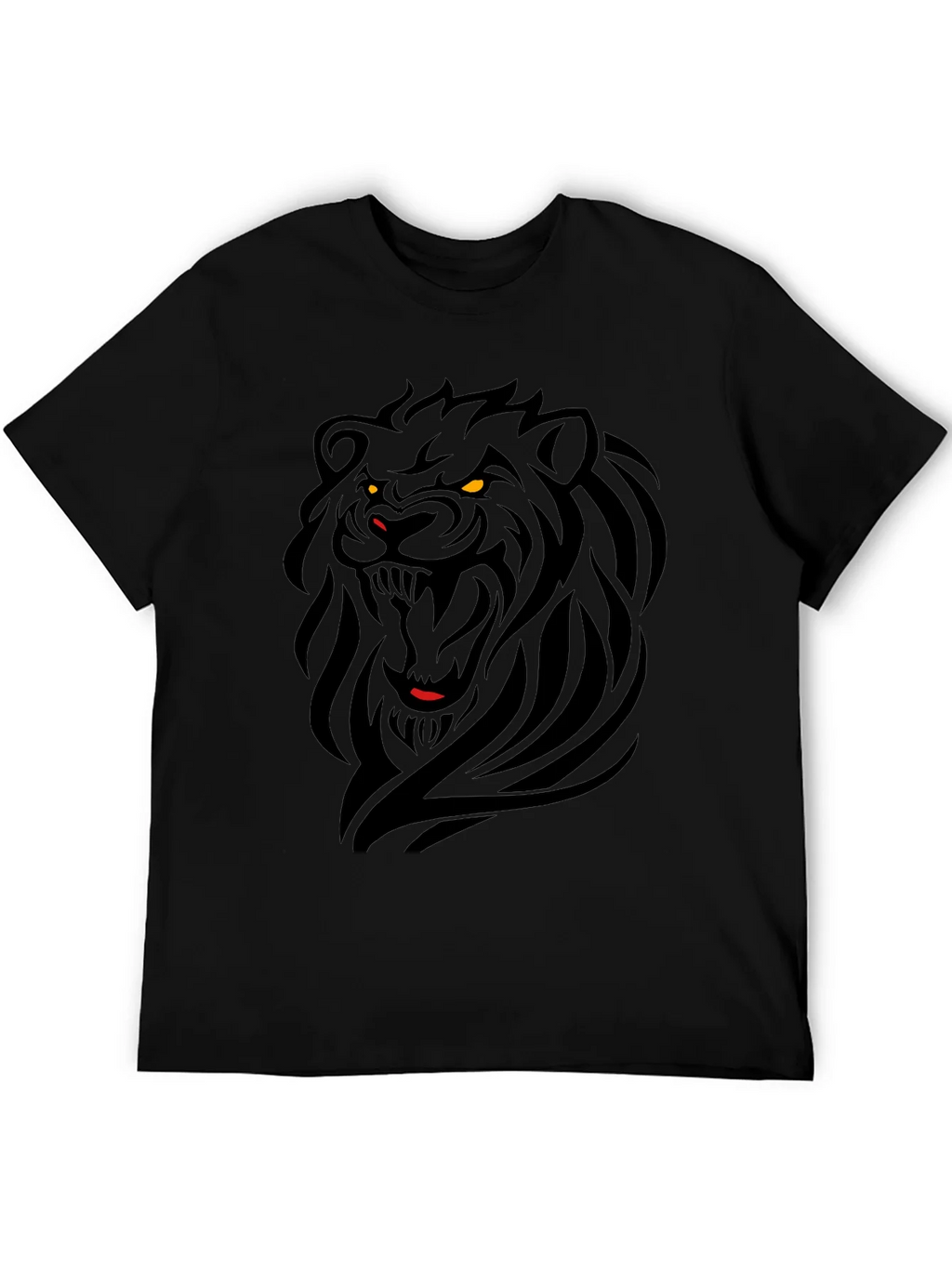 Black Lion Graphic Tee - Fierce Style product image 5