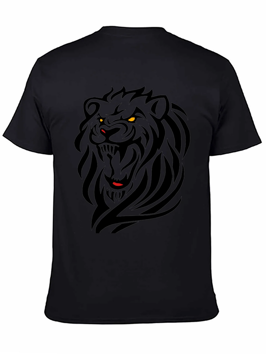 Black Lion Graphic Tee - Fierce Style product image 4