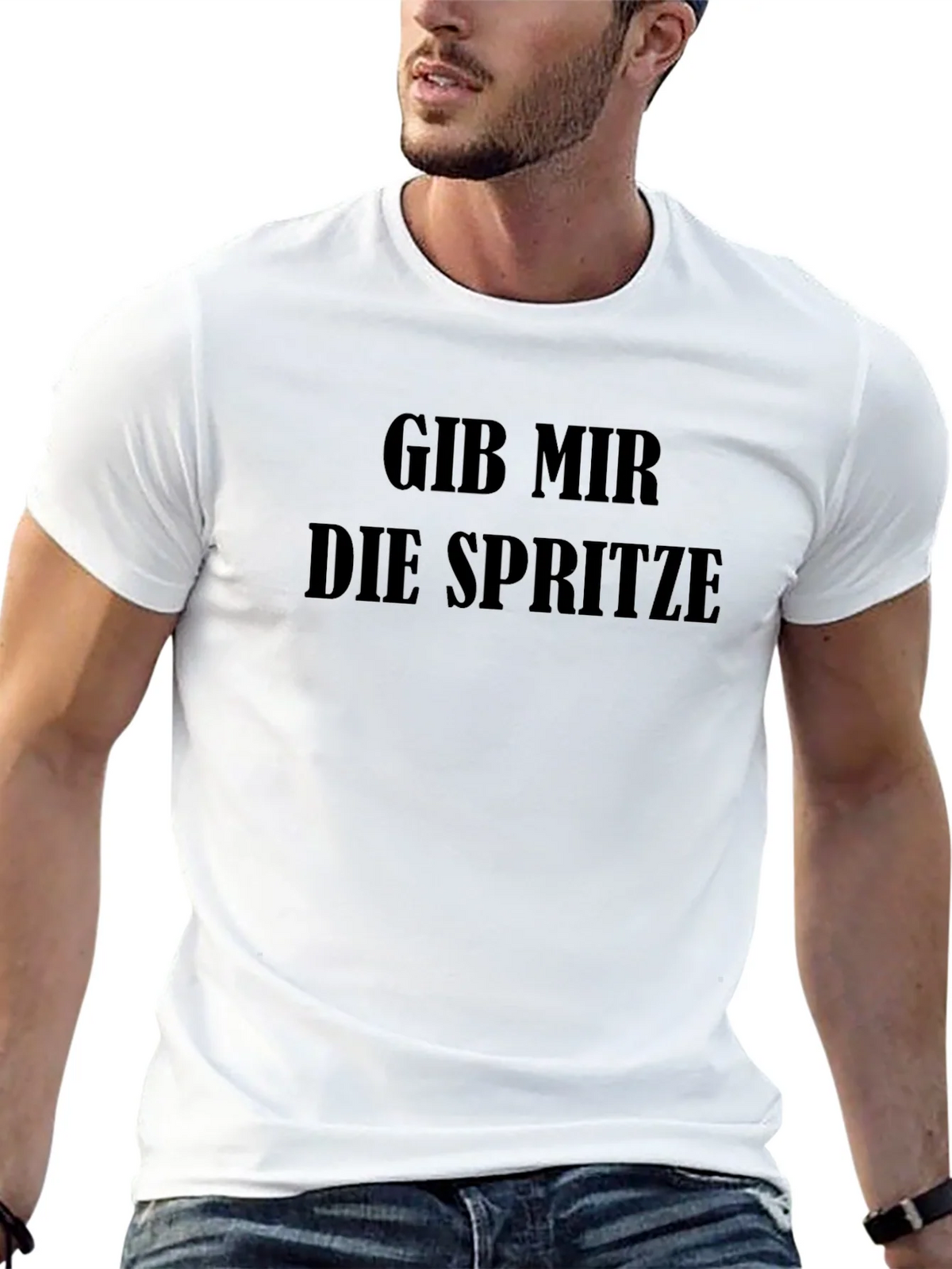 Gib Mir Die Spritze Black T-Shirt product image 12