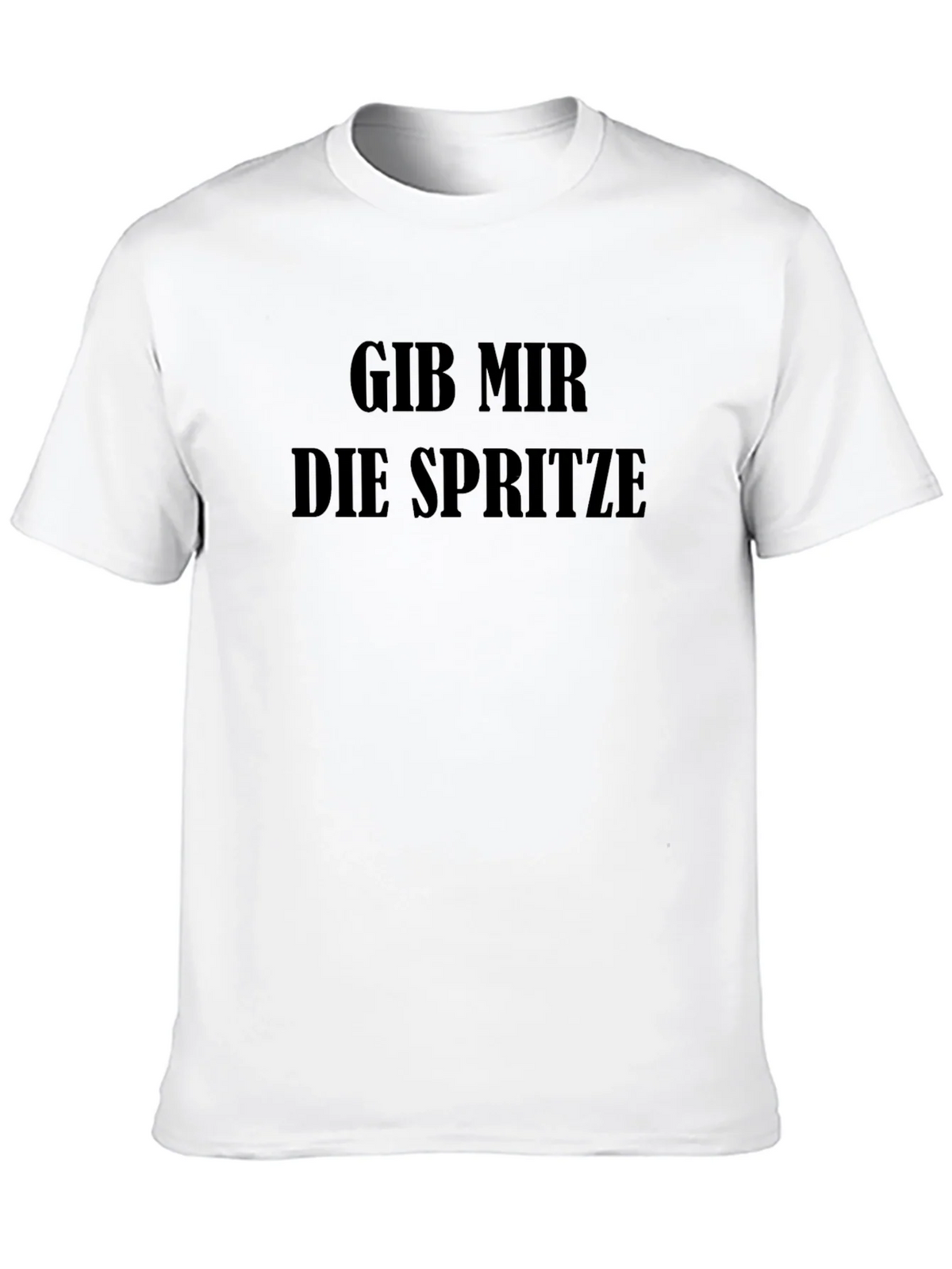 Gib Mir Die Spritze Black T-Shirt product image 9