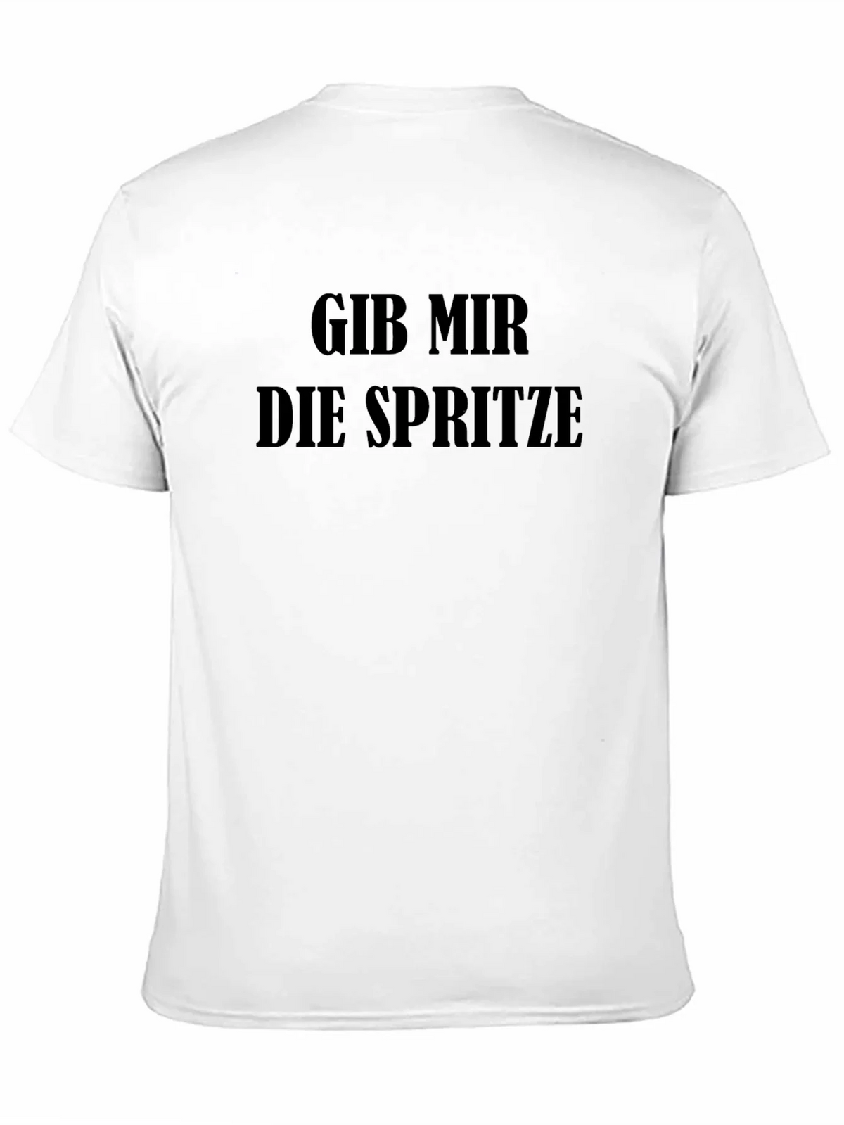 Gib Mir Die Spritze Black T-Shirt product image 10