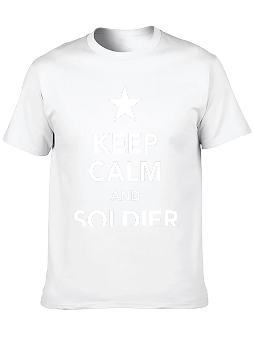 Keep Calm and Soldier T-Shirt product image 9