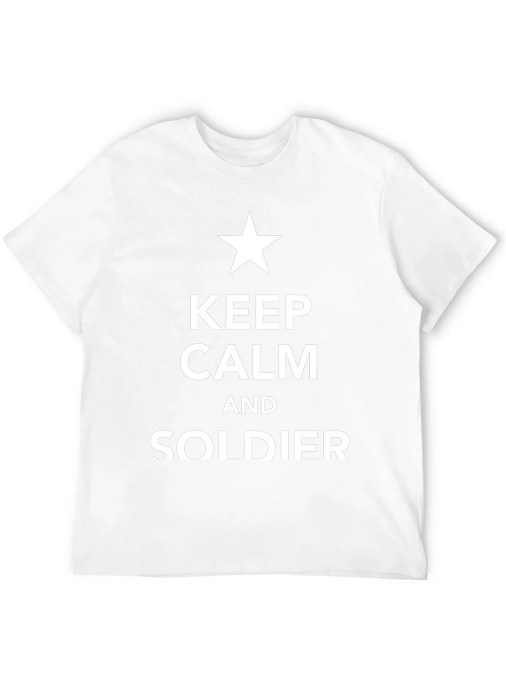Keep Calm and Soldier T-Shirt product image 11