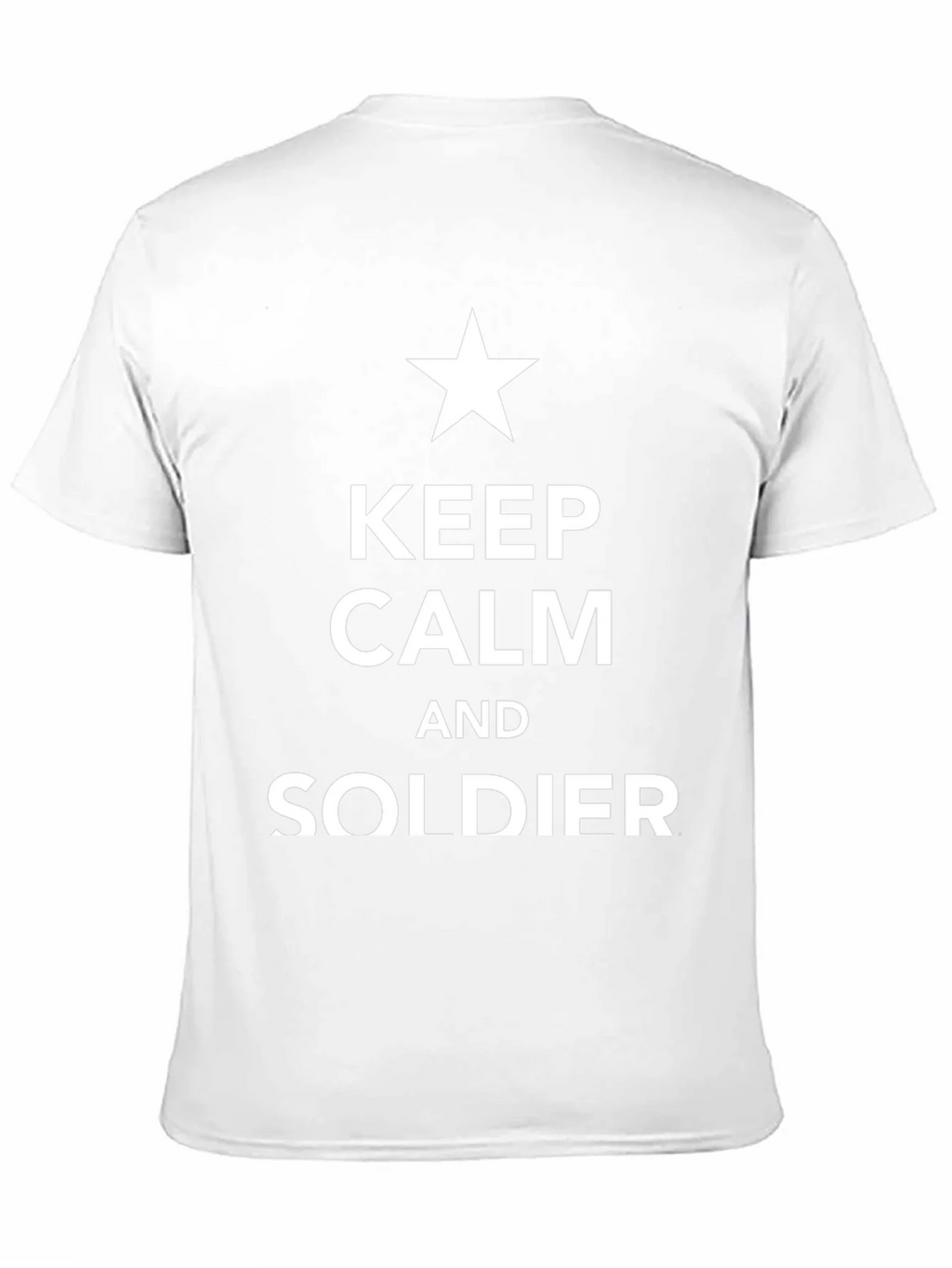 Keep Calm and Soldier T-Shirt product image 10