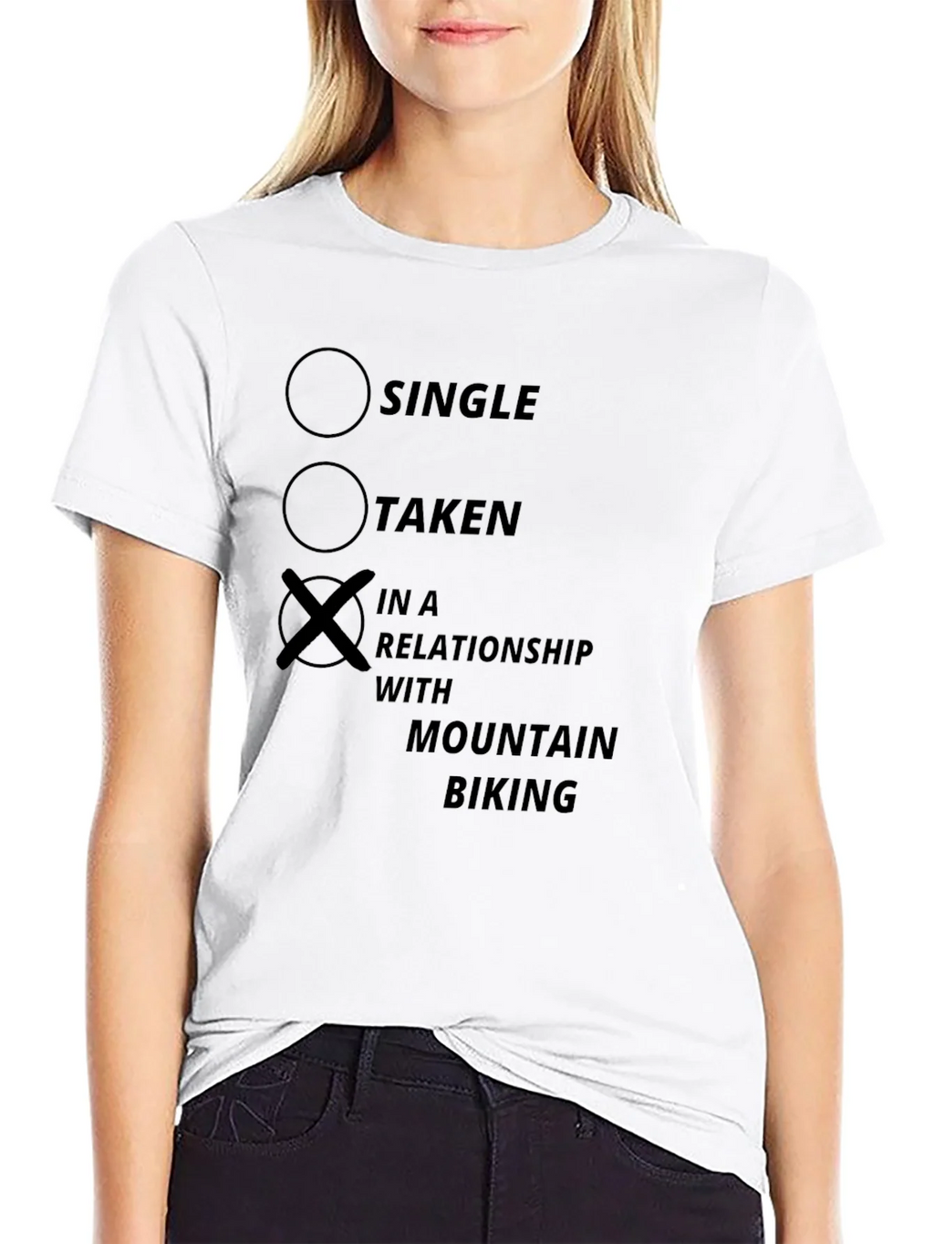 Mountain Biking Relationship T-Shirt product image 8