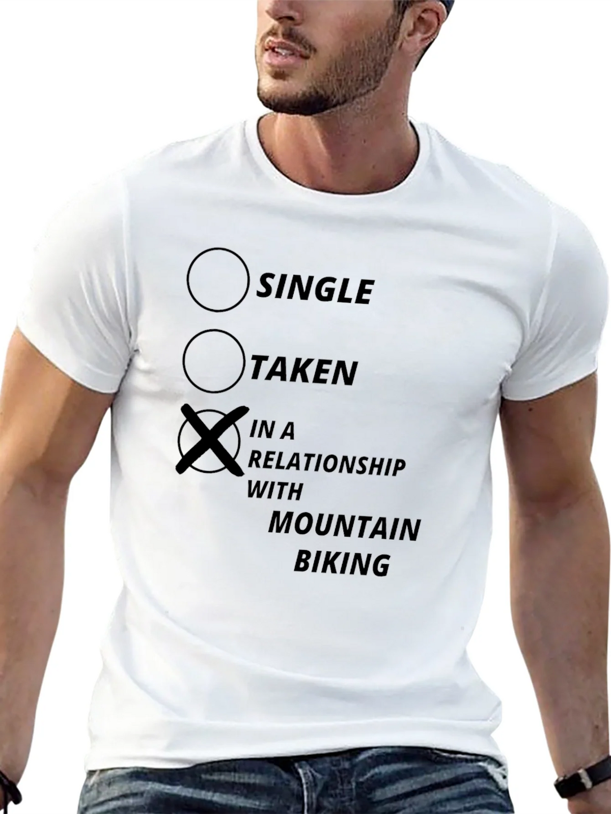 Mountain Biking Relationship T-Shirt product image 12