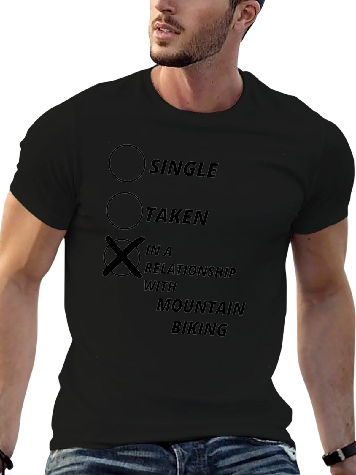 Mountain Biking Relationship T-Shirt product image 6