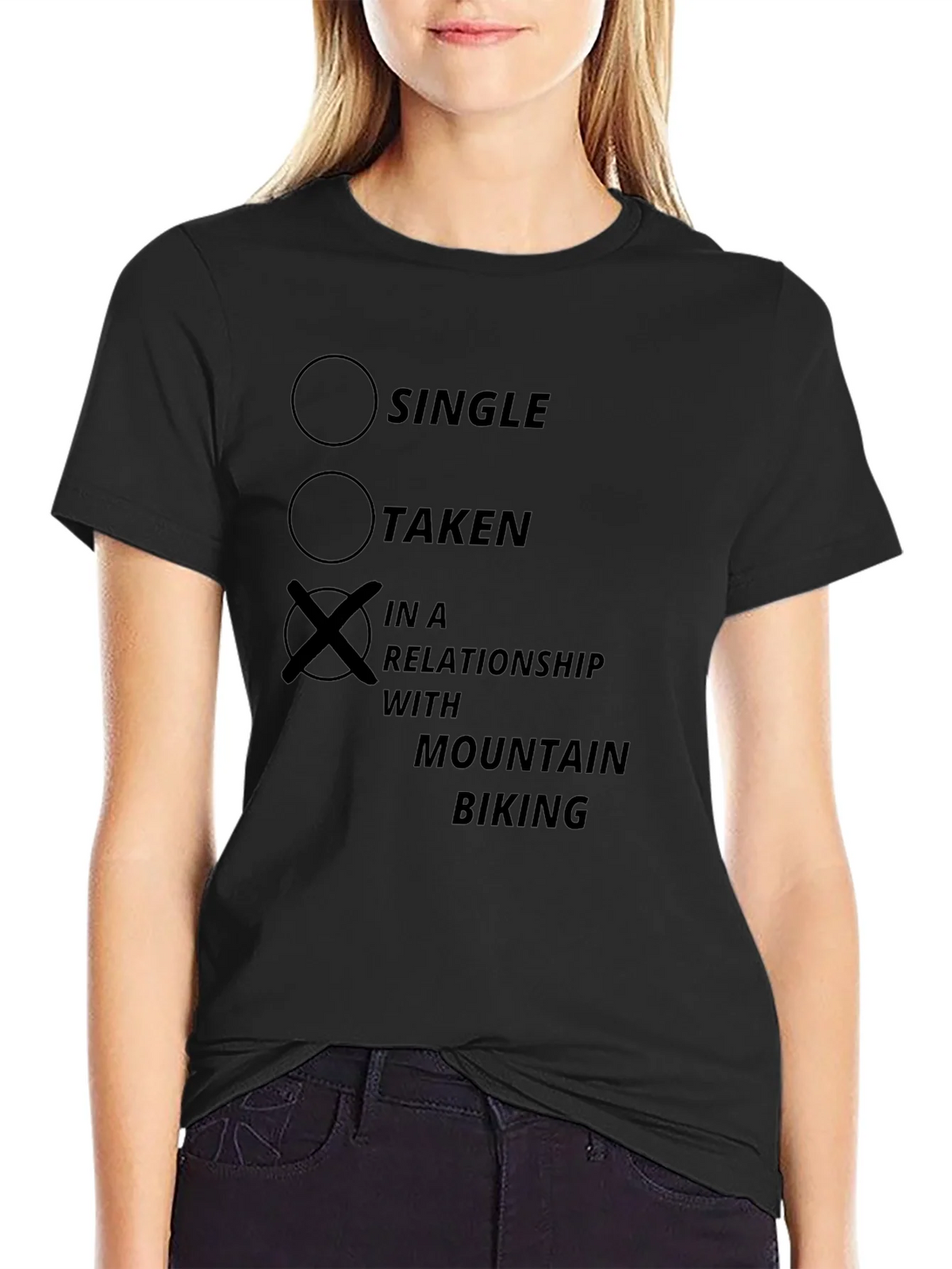 Mountain Biking Relationship T-Shirt product image 2