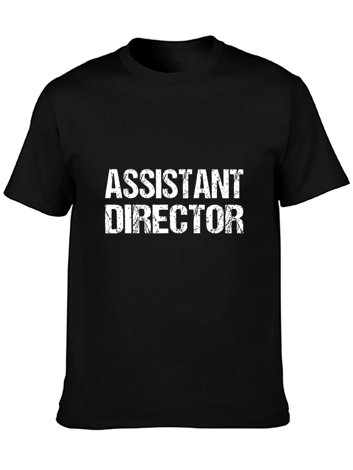 Assistant Director Black Graphic T-Shirt product image 3