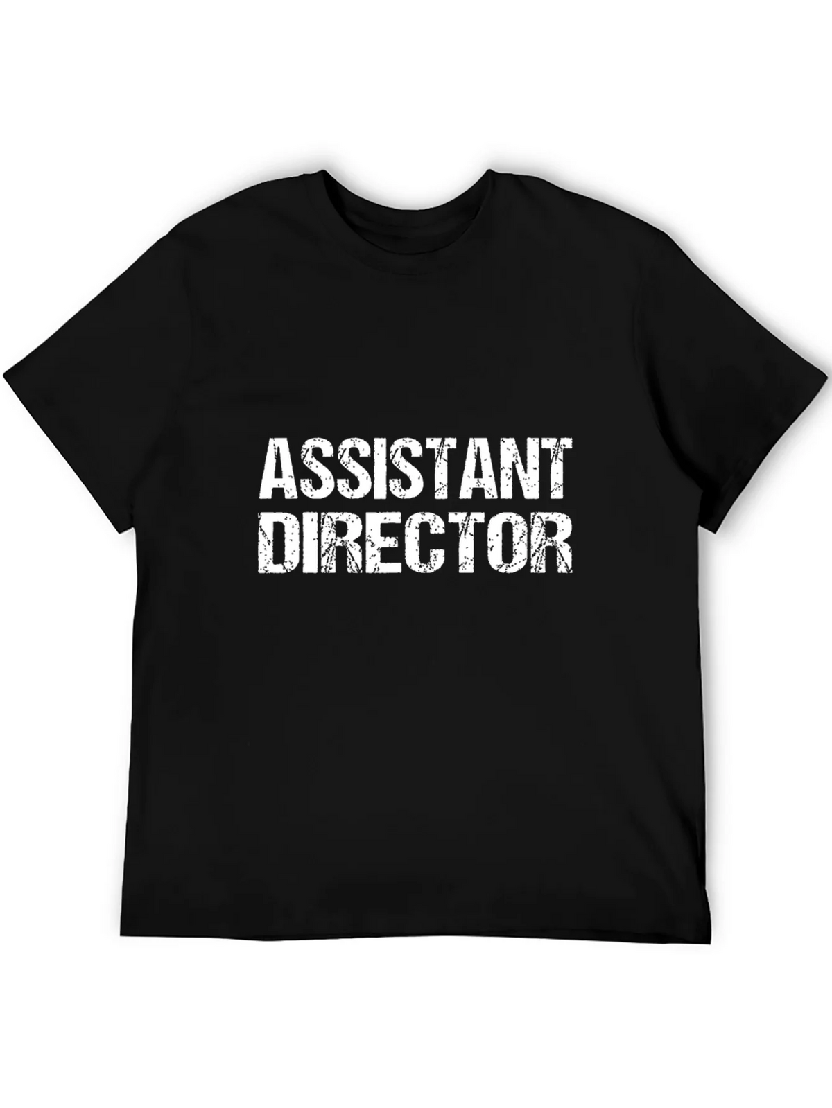 Assistant Director Black Graphic T-Shirt product image 5