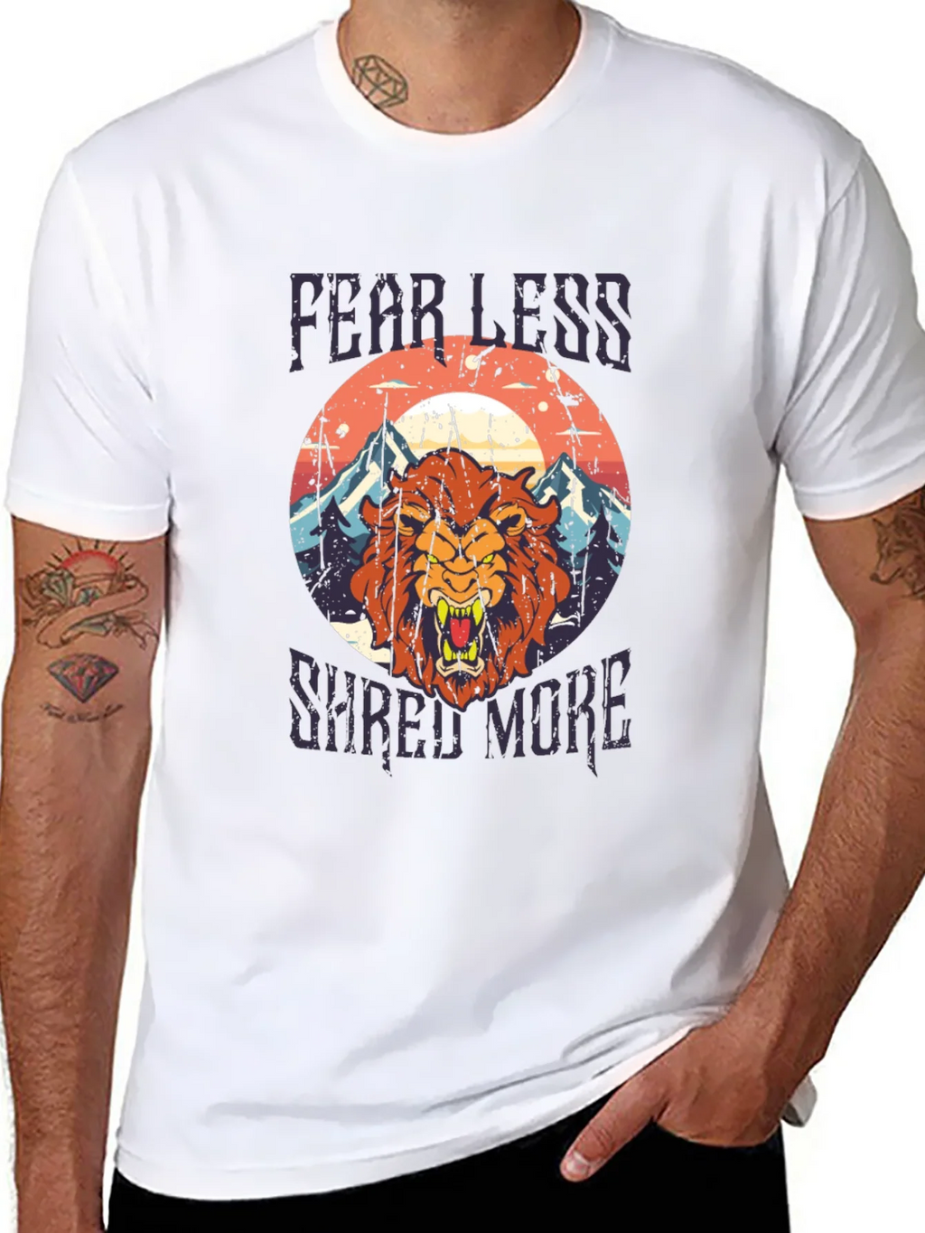 Fearless Shred More Graphic Tee product image 6