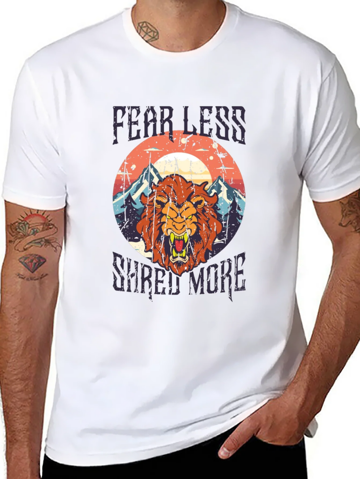 Fearless Shred More Graphic Tee product image 6