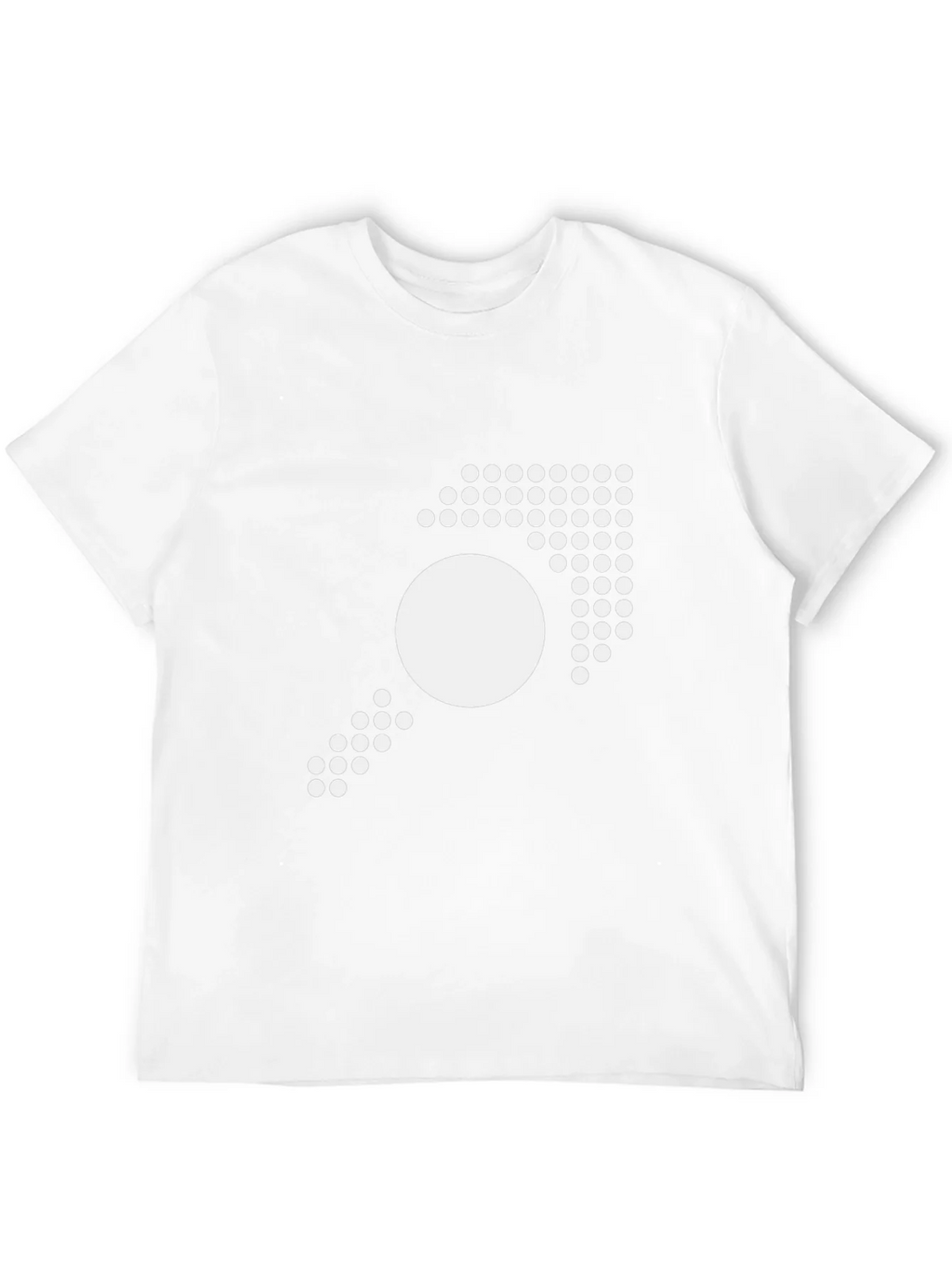 Modern Geometric Graphic Tee - Black Cotton T-Shirt product image 11