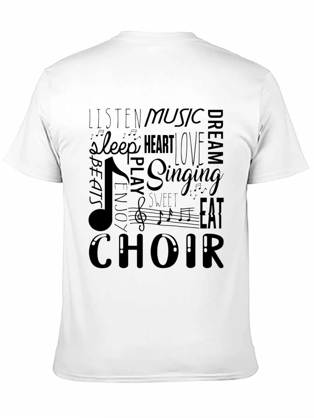 Music Lover T-Shirt - Choir Singing Beats Design product image 10