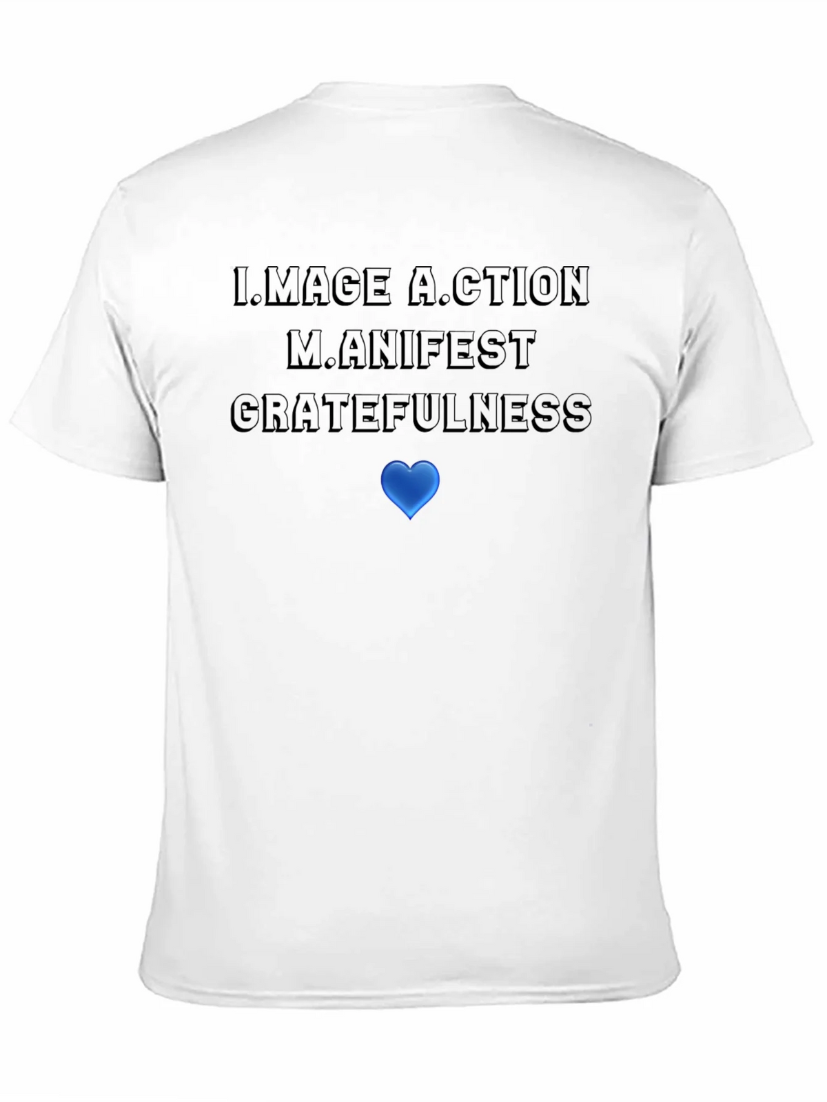 Motivational Graphic T-Shirt: Image Action Manifest product image 10