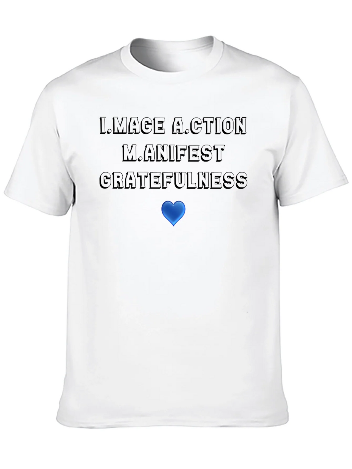 Motivational Graphic T-Shirt: Image Action Manifest product image 9