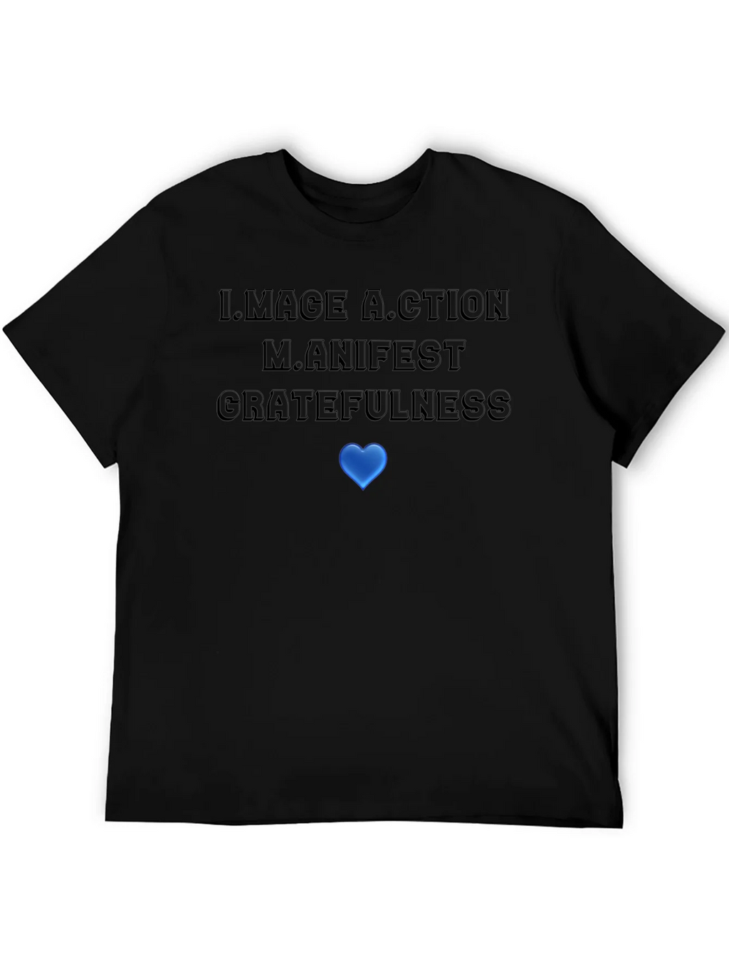 Motivational Graphic T-Shirt: Image Action Manifest product image 5