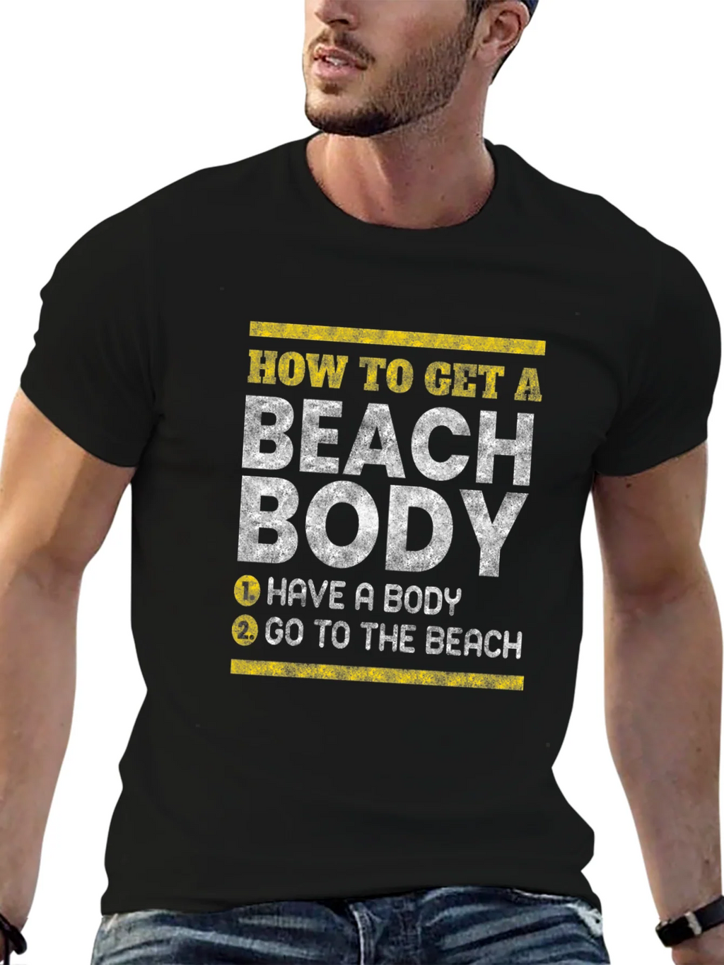 Beach Body T-Shirt - Funny Slogan Tee product image 6