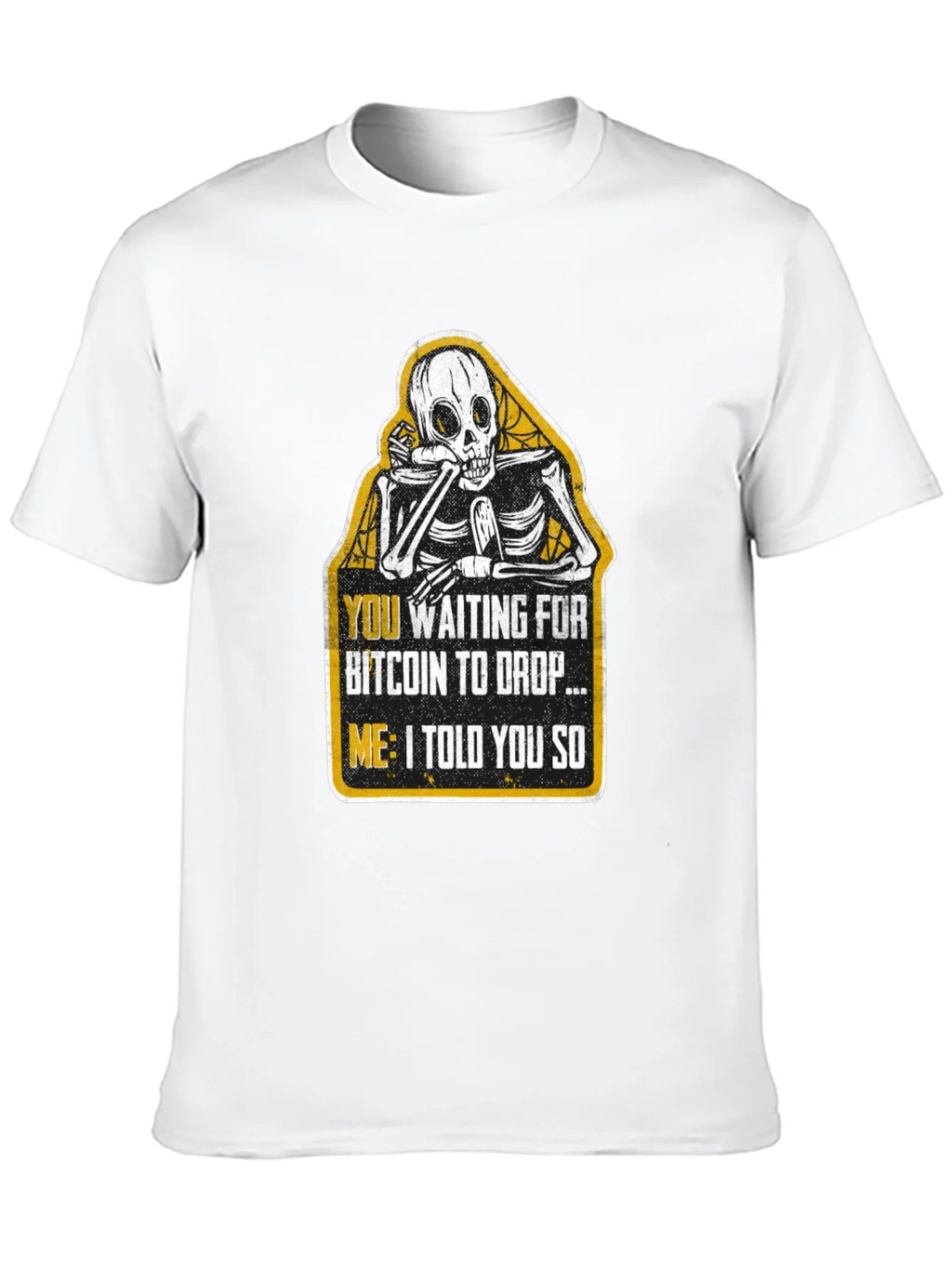 Bitcoin Skeptic T-Shirt - Crypto Investor Humor product image 9