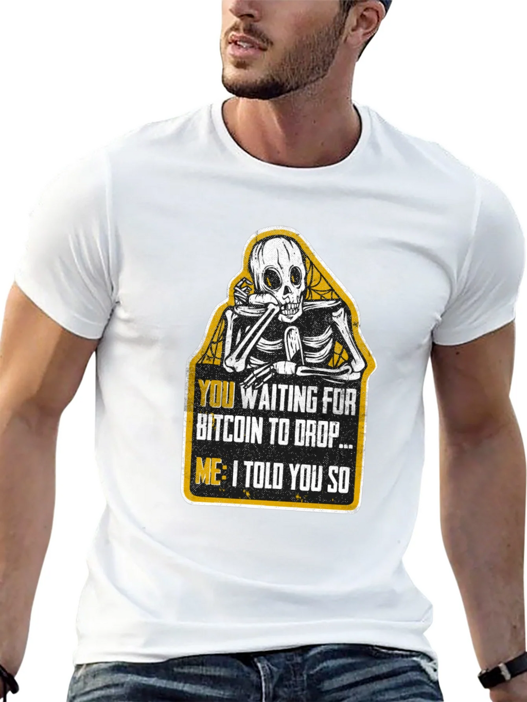 Bitcoin Skeptic T-Shirt - Crypto Investor Humor product image 12