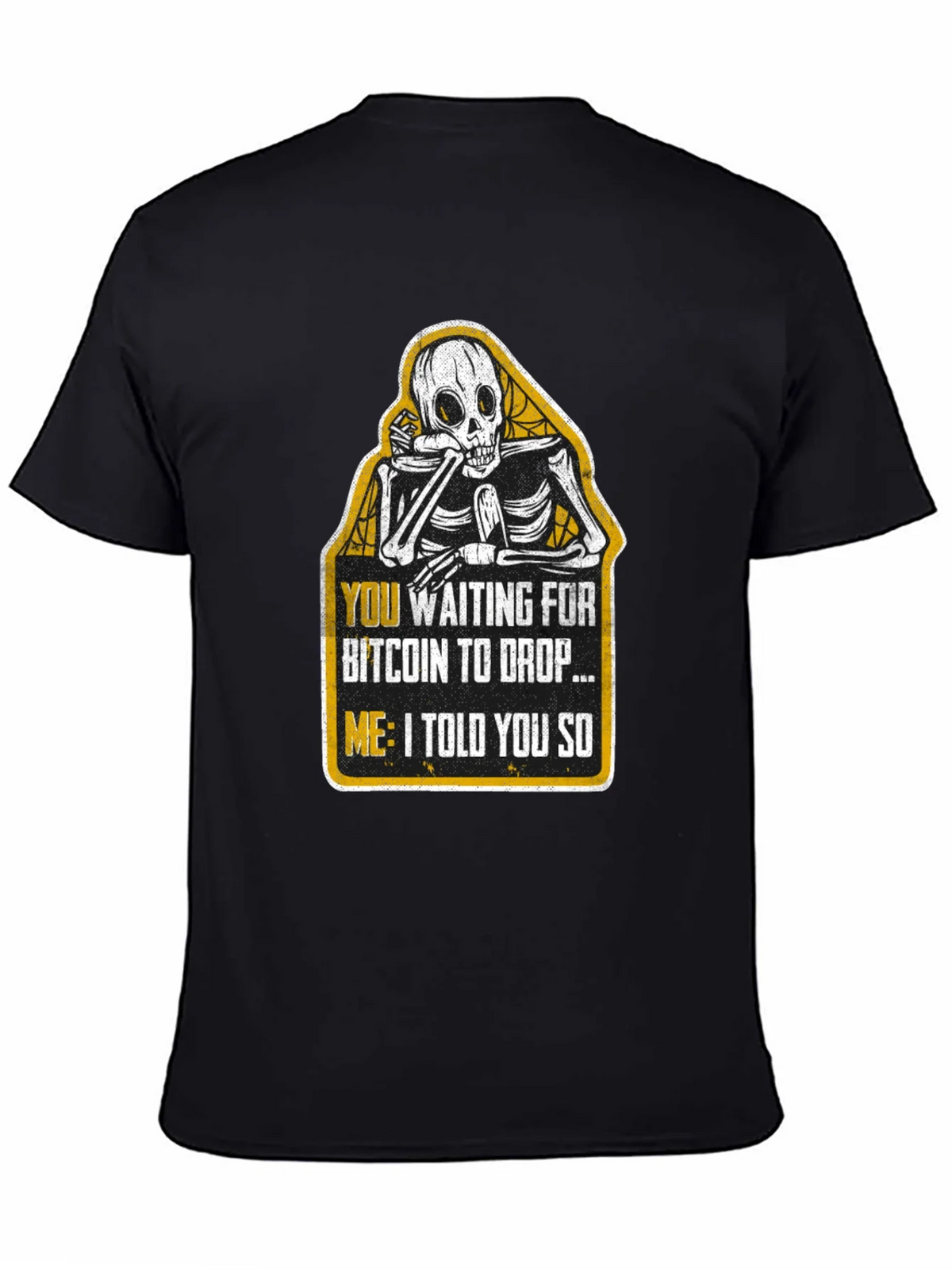 Bitcoin Skeptic T-Shirt - Crypto Investor Humor product image 4
