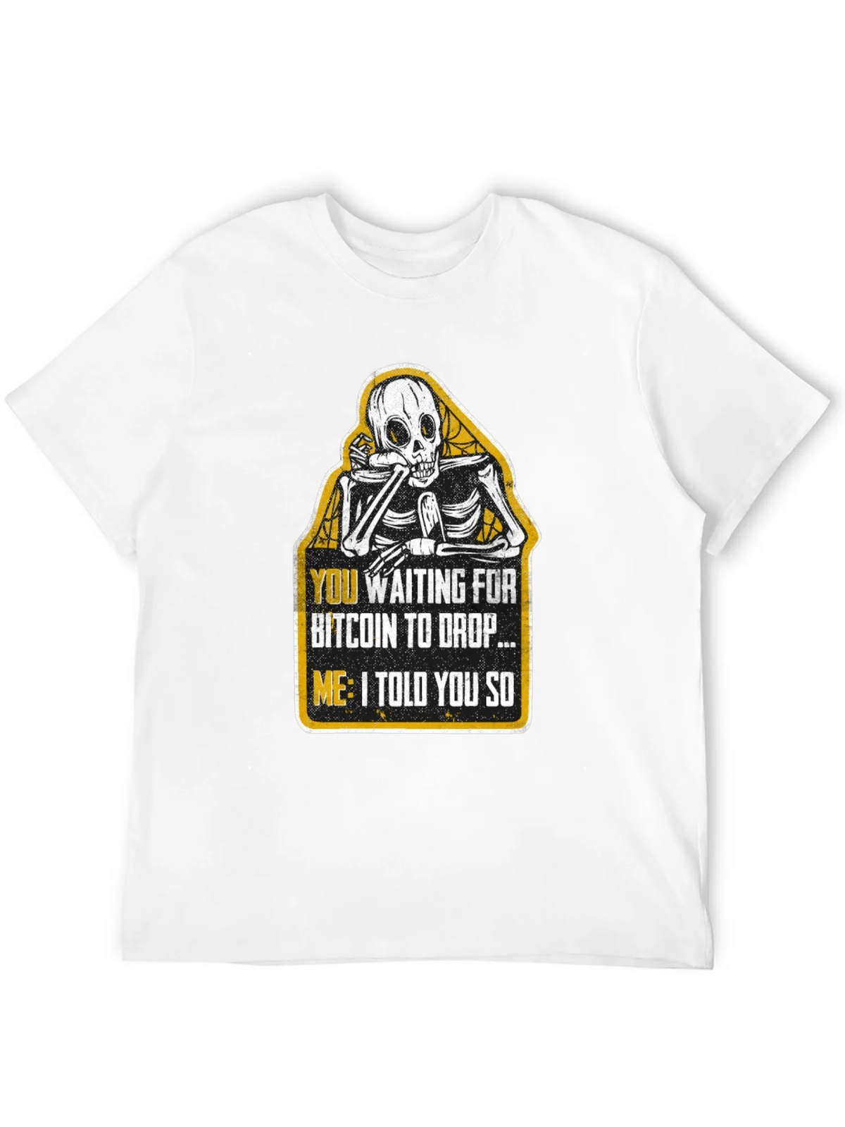 Bitcoin Skeptic T-Shirt - Crypto Investor Humor product image 11