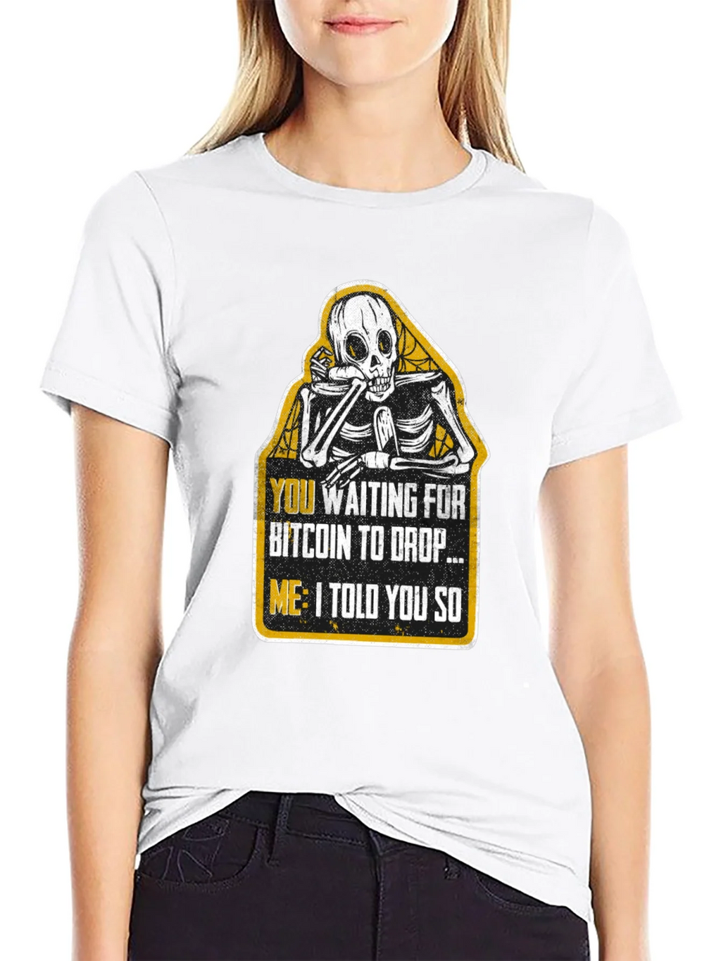 Bitcoin Skeptic T-Shirt - Crypto Investor Humor product image 8