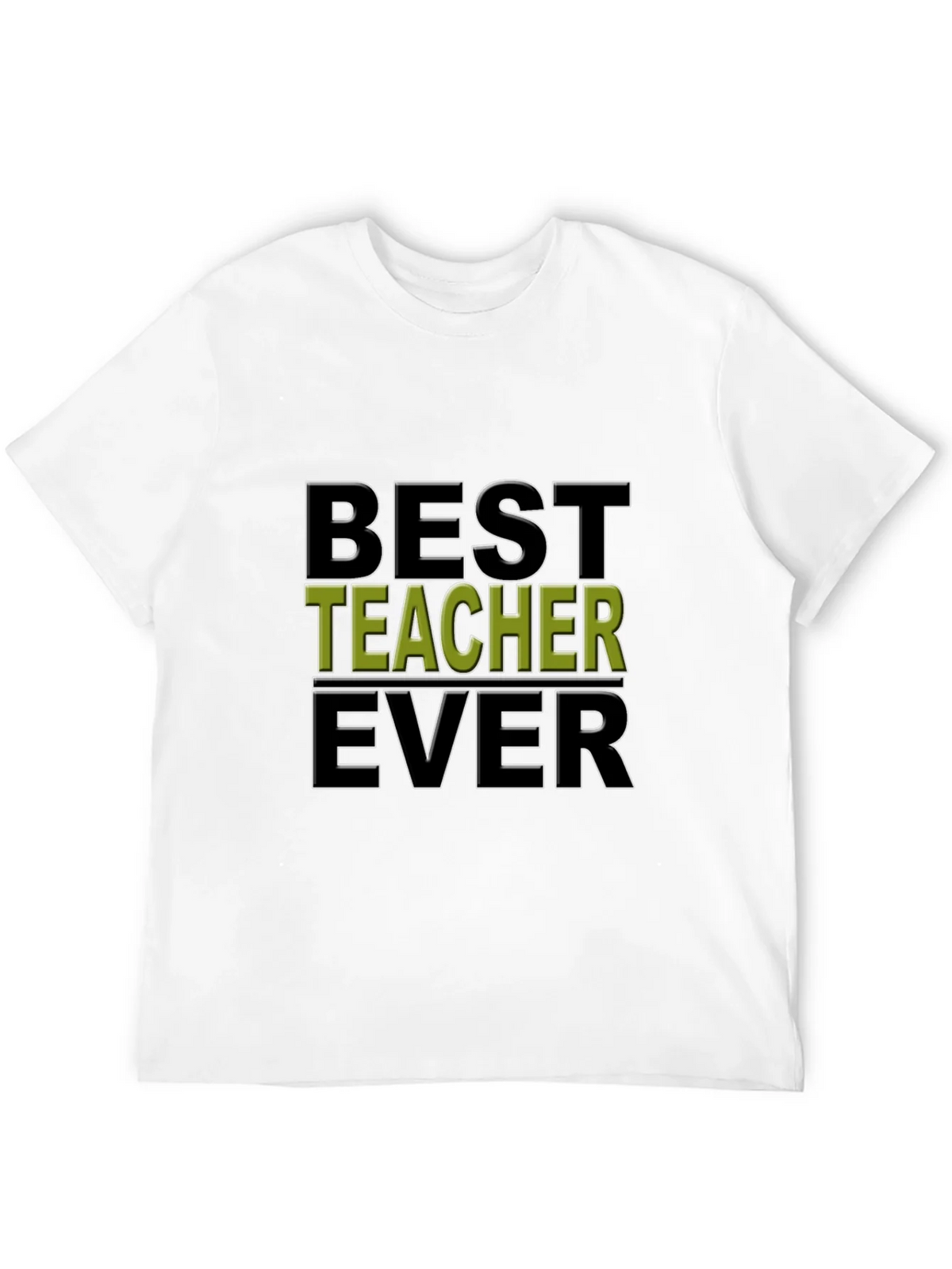 Best Teacher Ever Black Graphic Tee product image 8