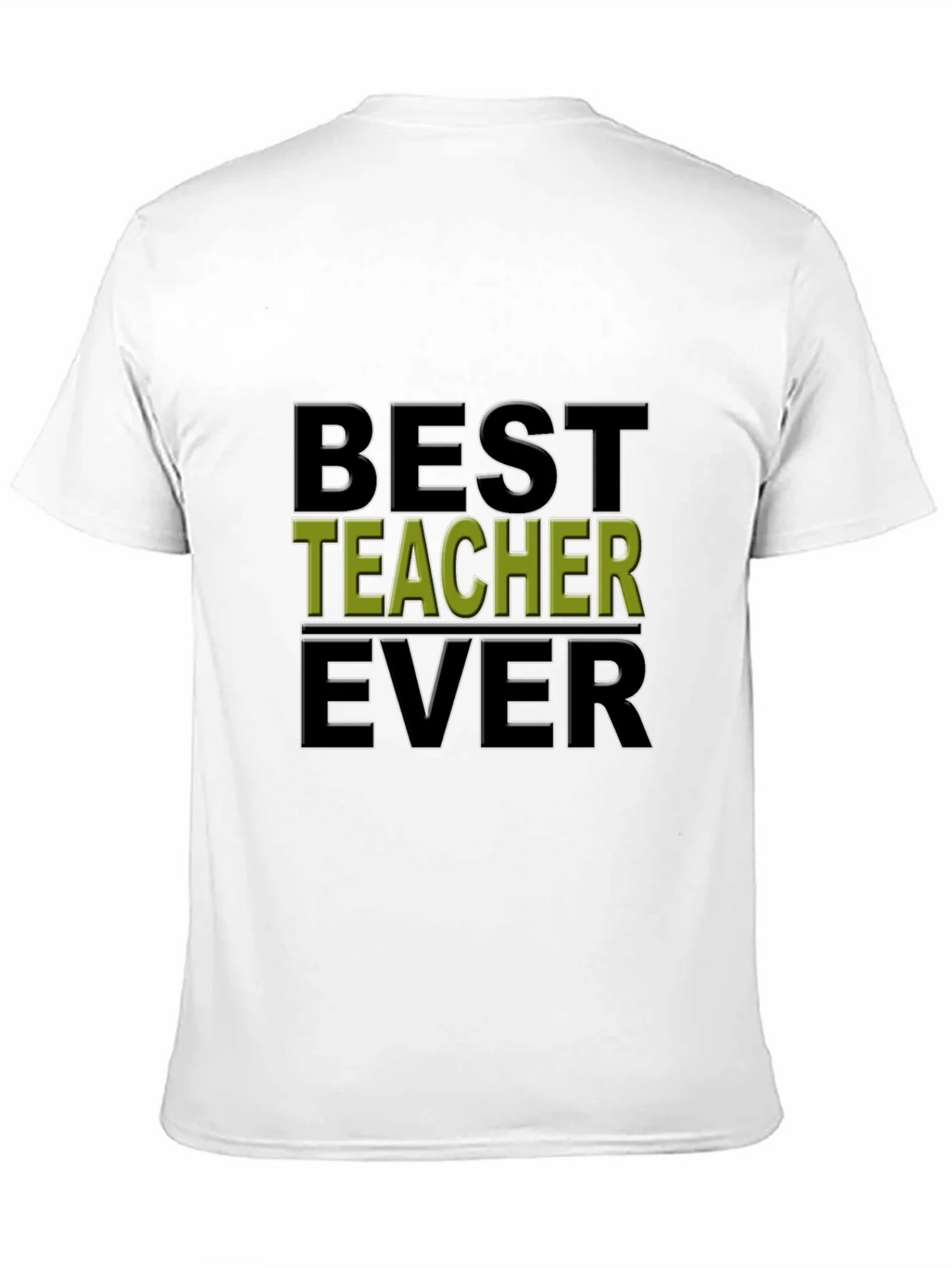 Best Teacher Ever Black Graphic Tee product image 7