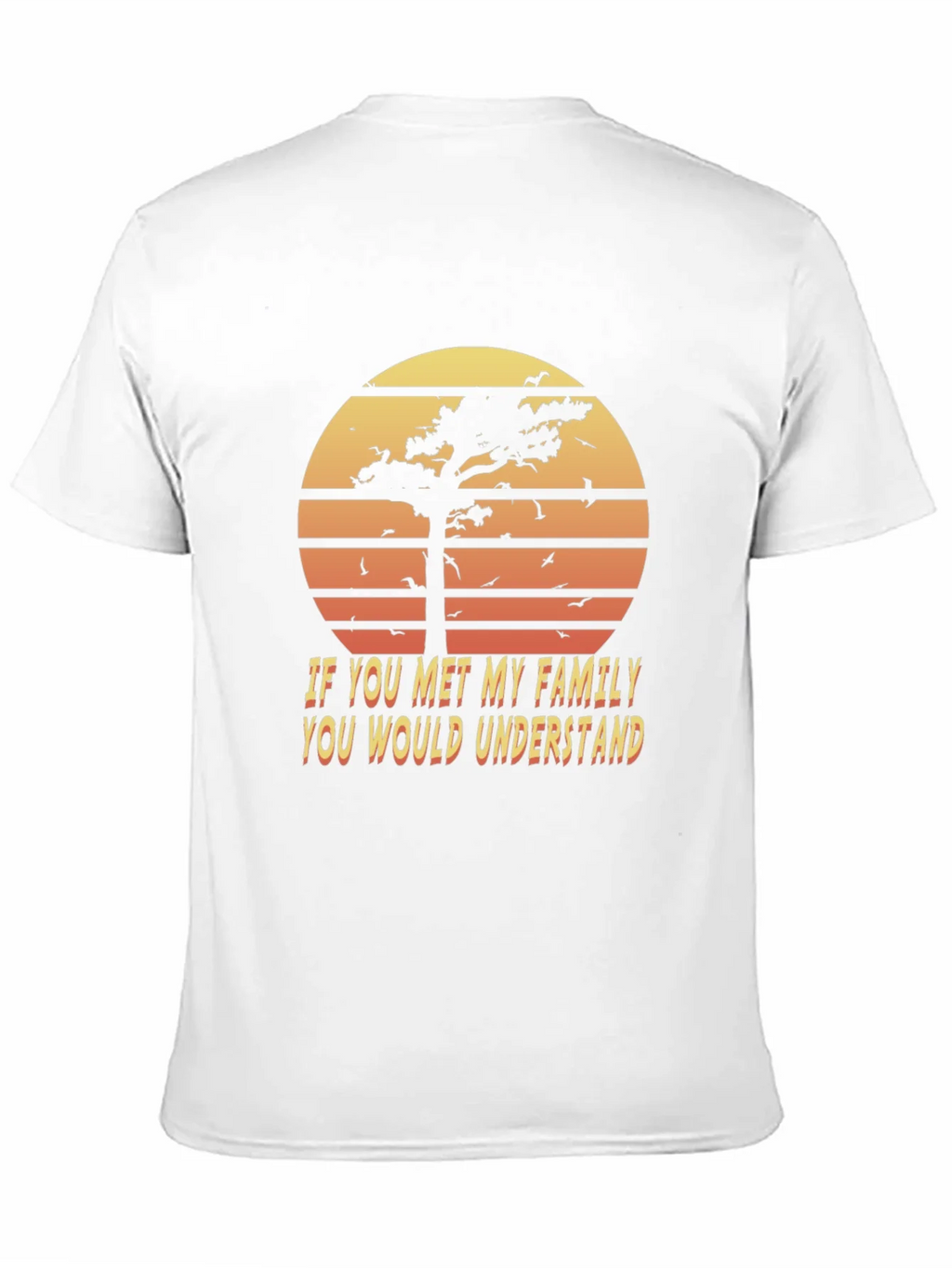 Retro Family Humor T-Shirt - Sunset Graphic Tee product image 10