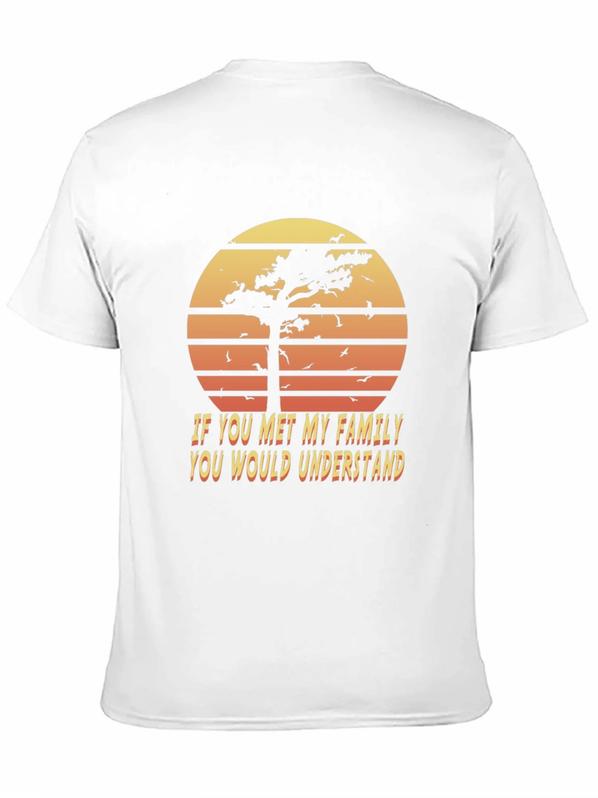 Retro Family Humor T-Shirt - Sunset Graphic Tee product image 10