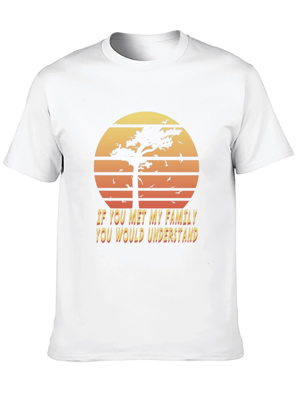 Retro Family Humor T-Shirt - Sunset Graphic Tee product image 9
