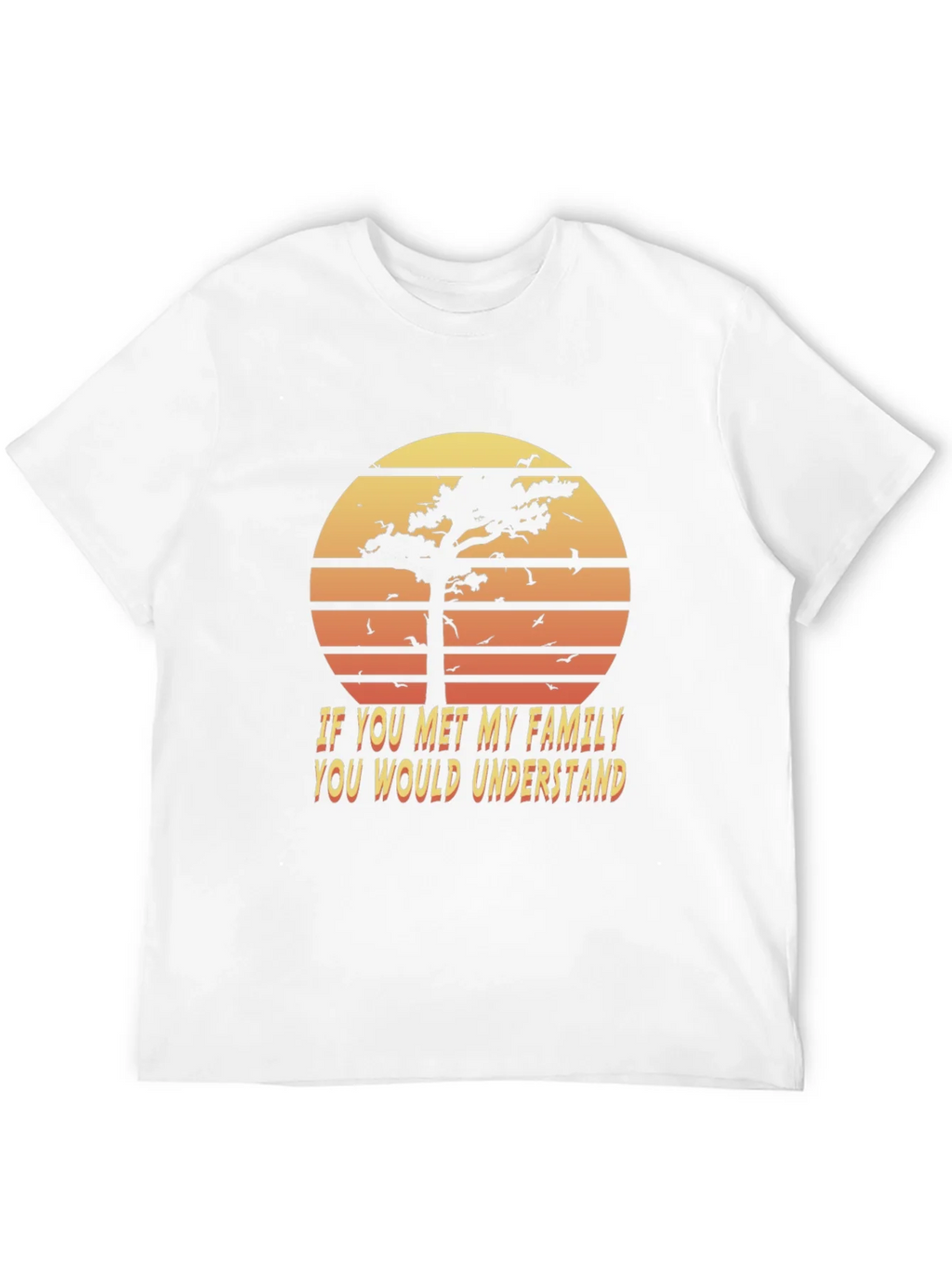 Retro Family Humor T-Shirt - Sunset Graphic Tee product image 11