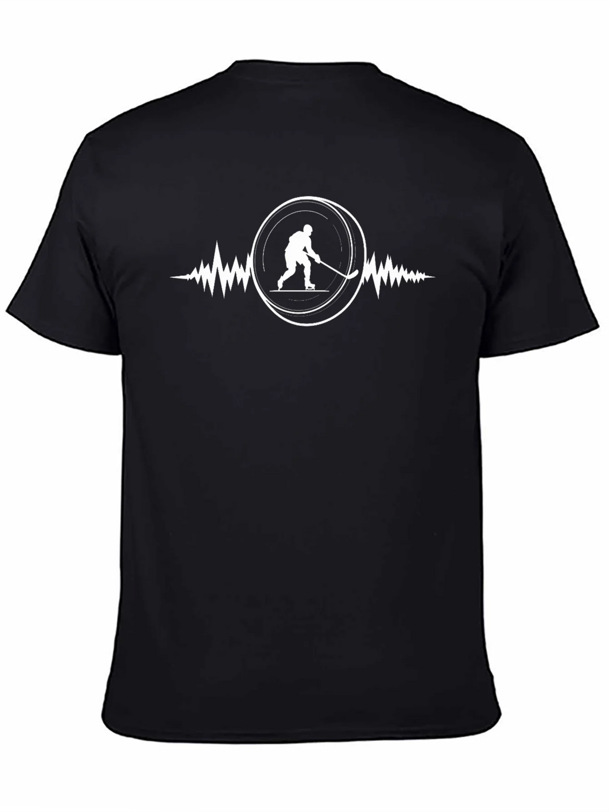 Hockey Heartbeat Graphic T-Shirt product image 4