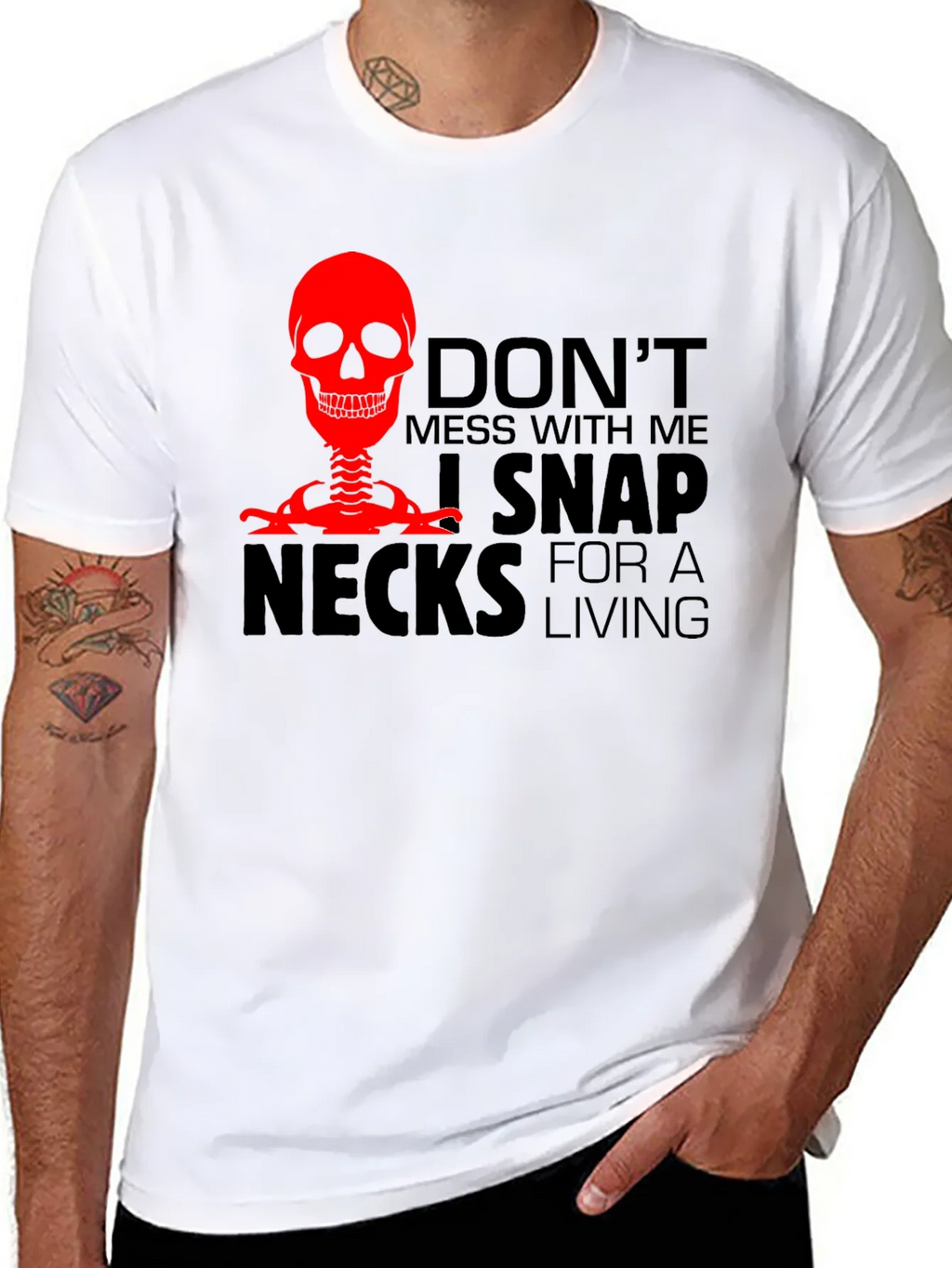 Dont Mess With Me T-Shirt - Snap Necks product image 7