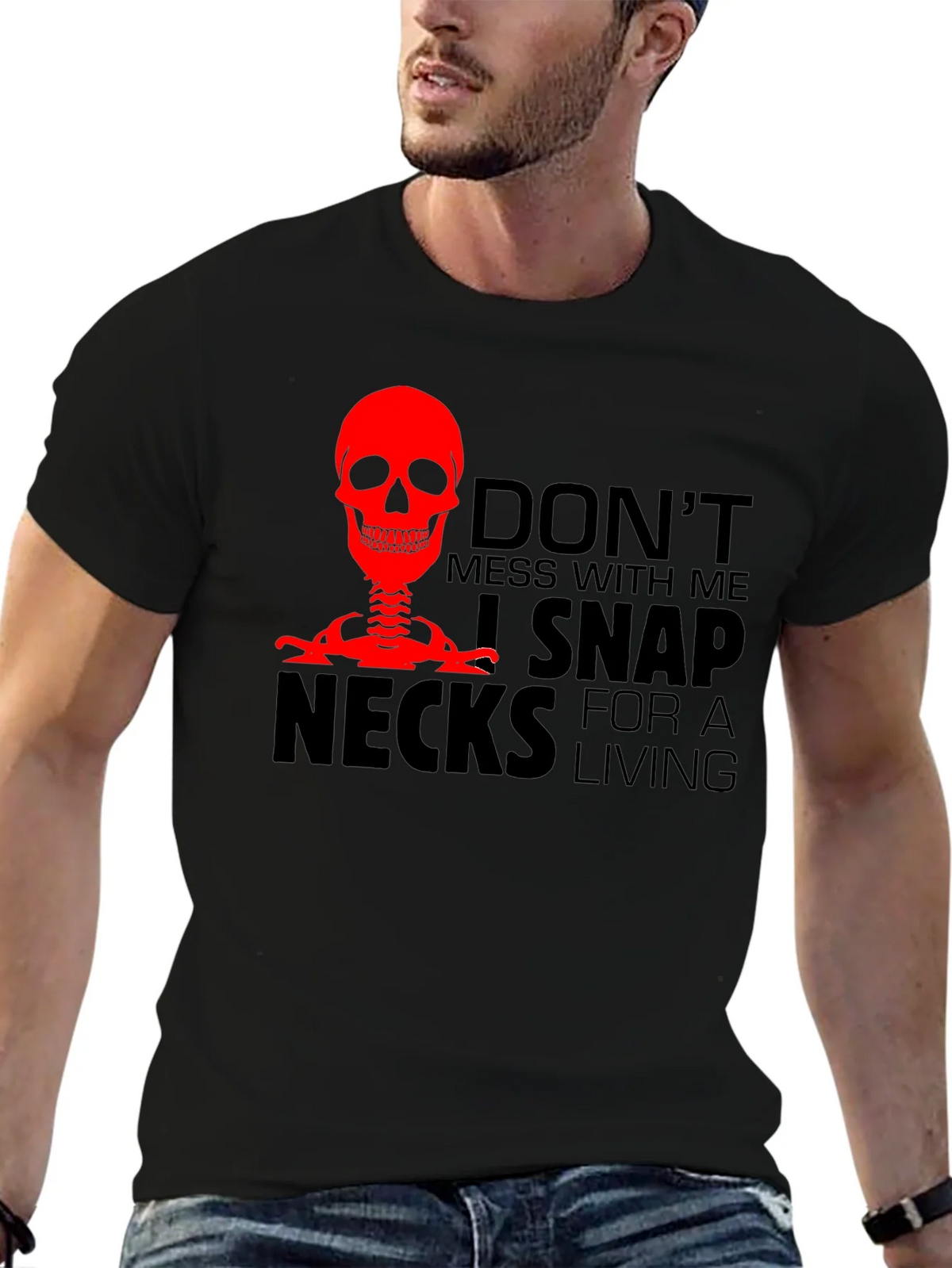 Dont Mess With Me T-Shirt - Snap Necks product image 6