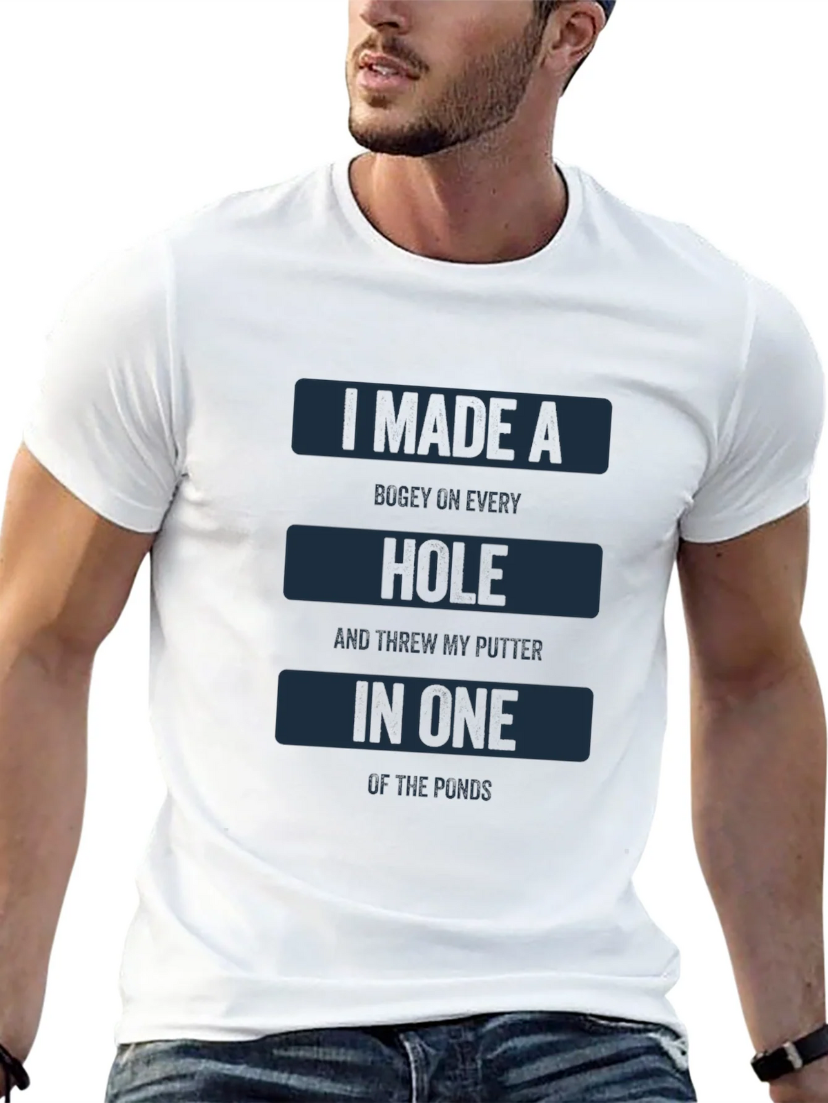Funny Golf T-Shirt: I Made A Bugey On Every Hole product image 12