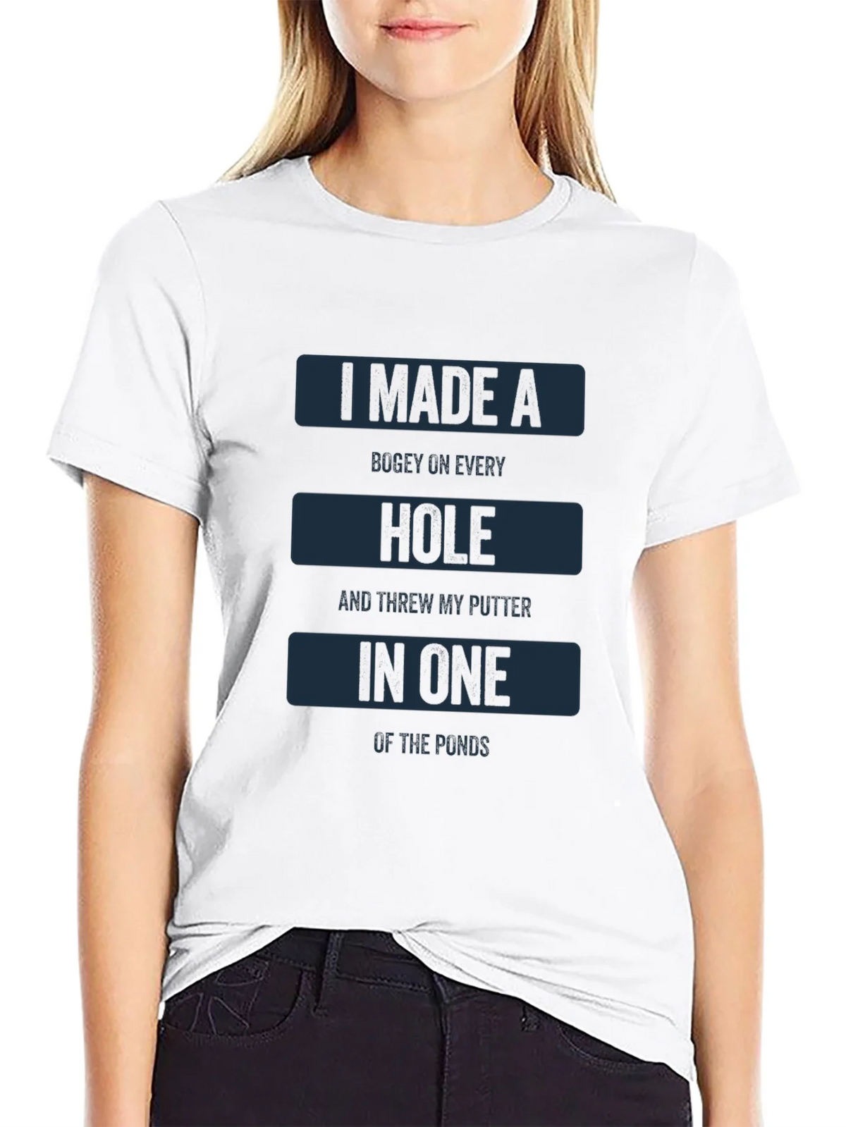 Funny Golf T-Shirt: I Made A Bugey On Every Hole product image 8