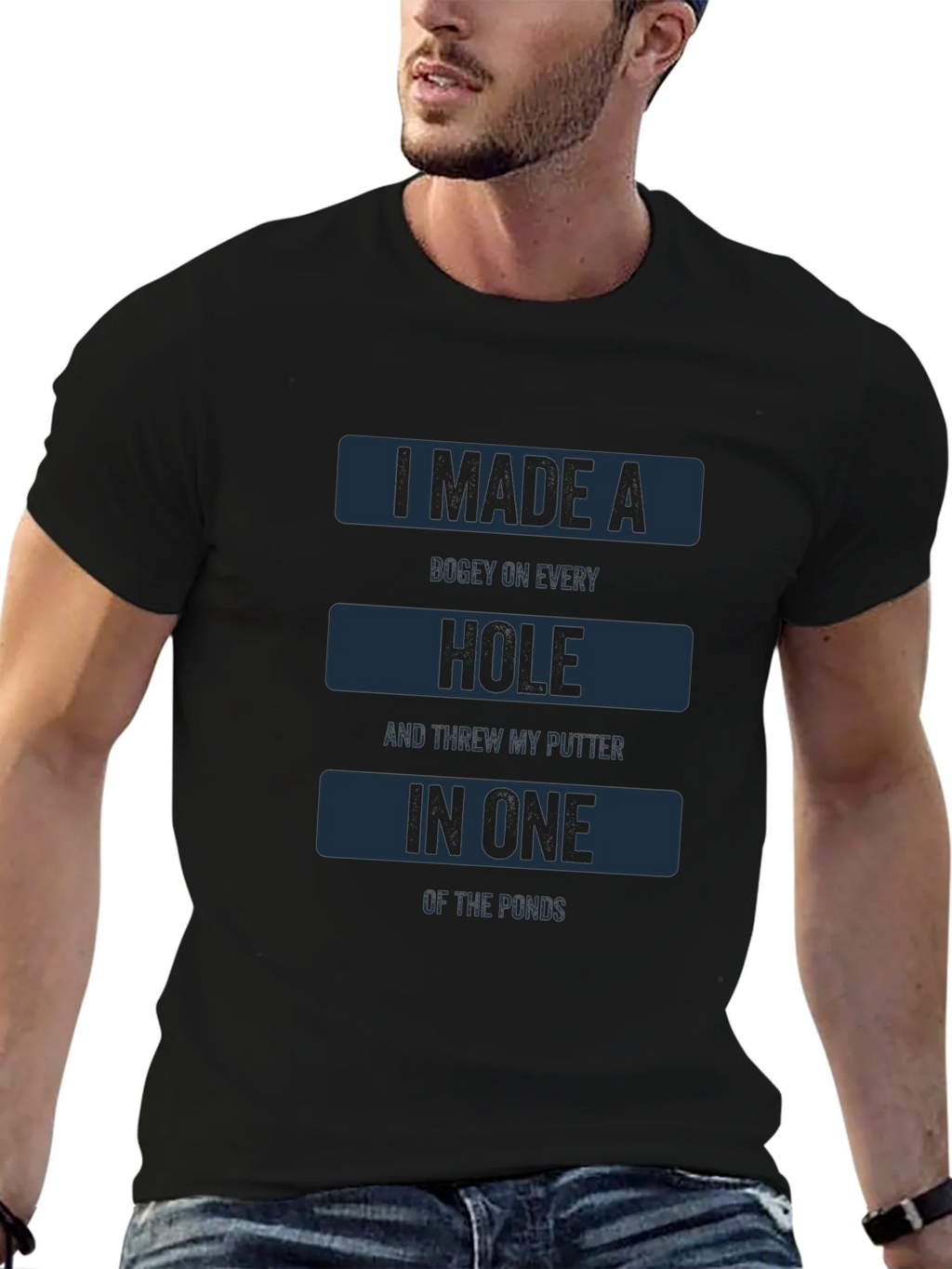 Funny Golf T-Shirt: I Made A Bugey On Every Hole product image 6