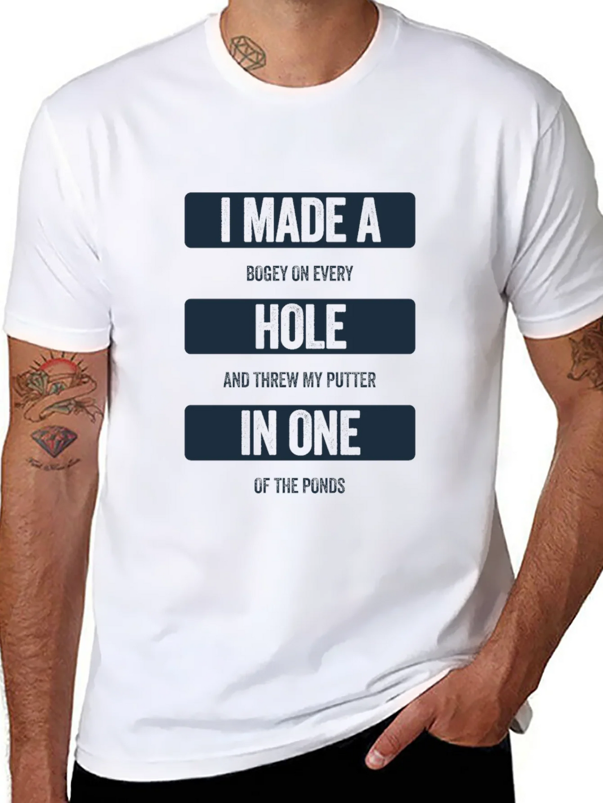 Funny Golf T-Shirt: I Made A Bugey On Every Hole product image 7