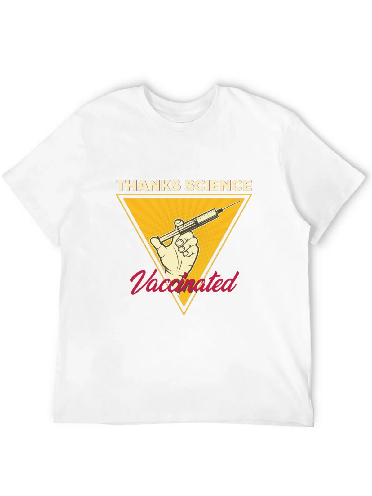 Thanks Science Vaccinated T-Shirt product image 11