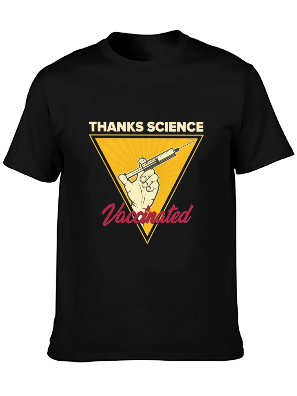 Thanks Science Vaccinated T-Shirt product image 3